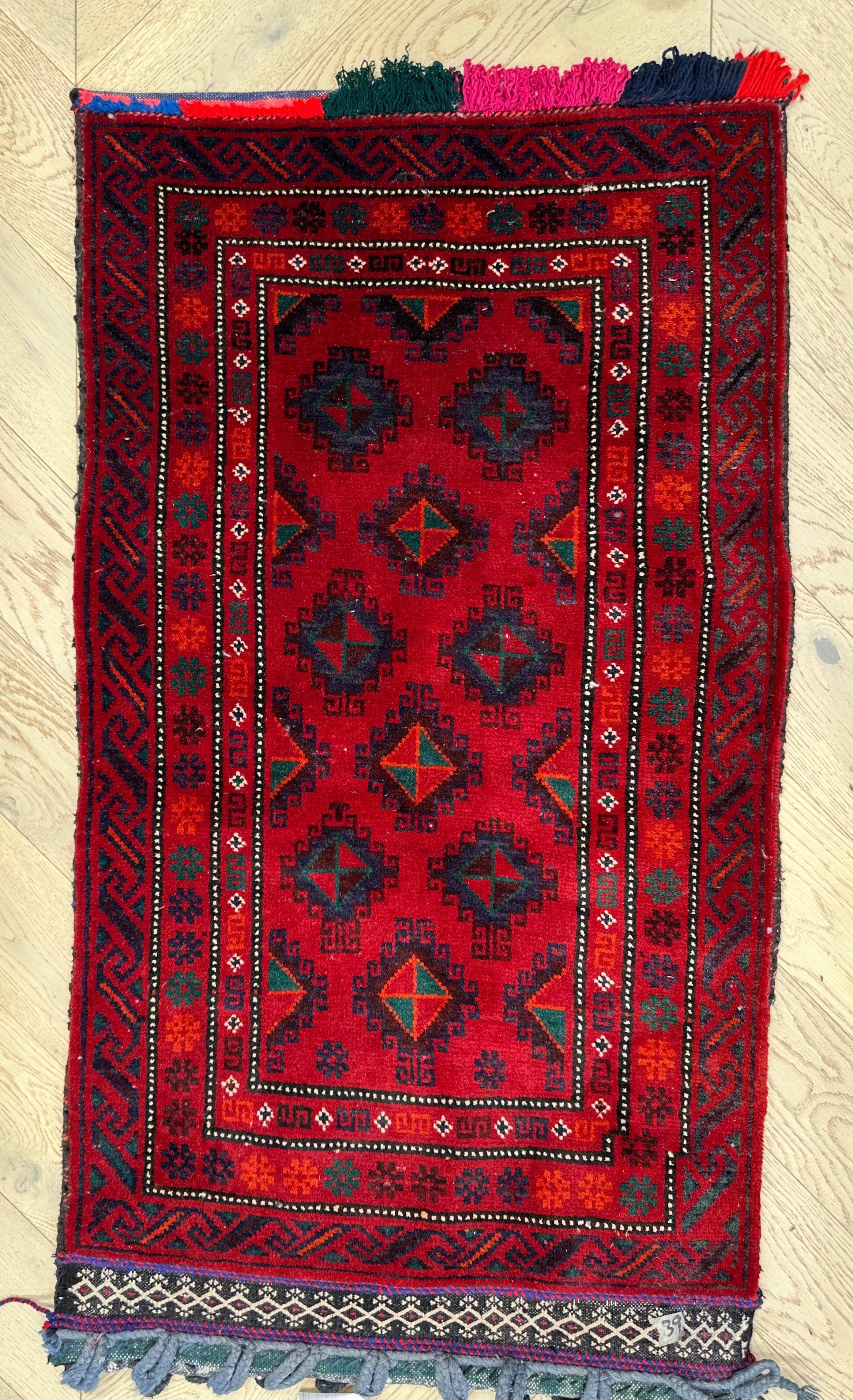 Afghan Handmade — 1.12 x 0.62