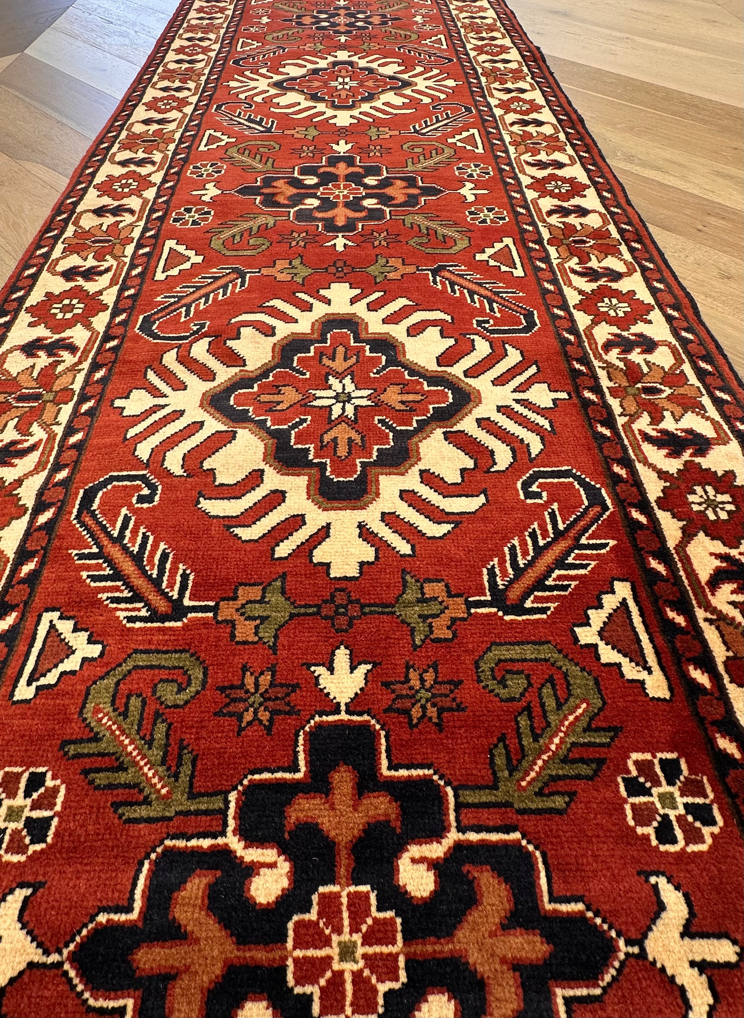 Chobi Afghan Handmade — 5.00 x 0.82