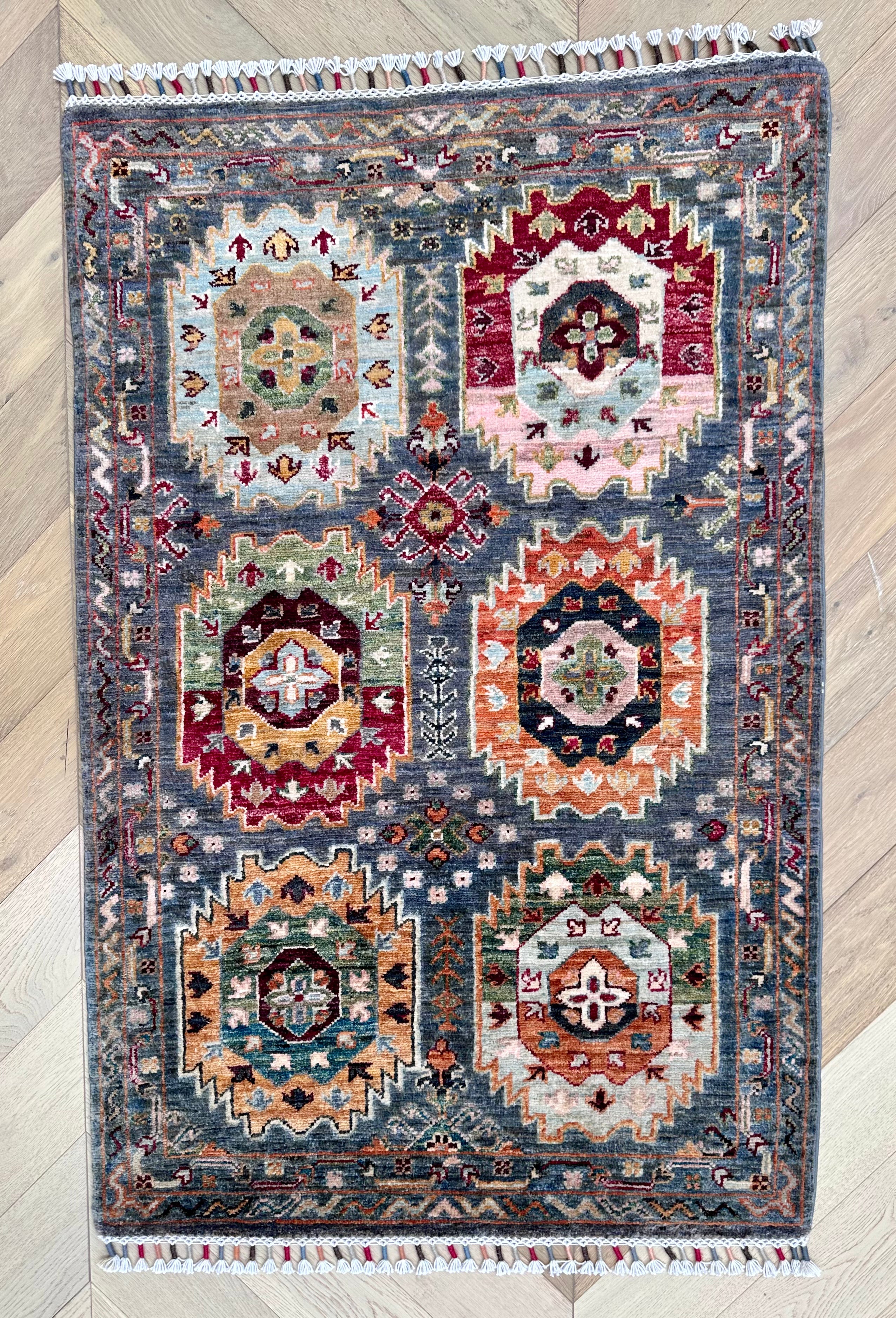 Grey Afghan Handmade