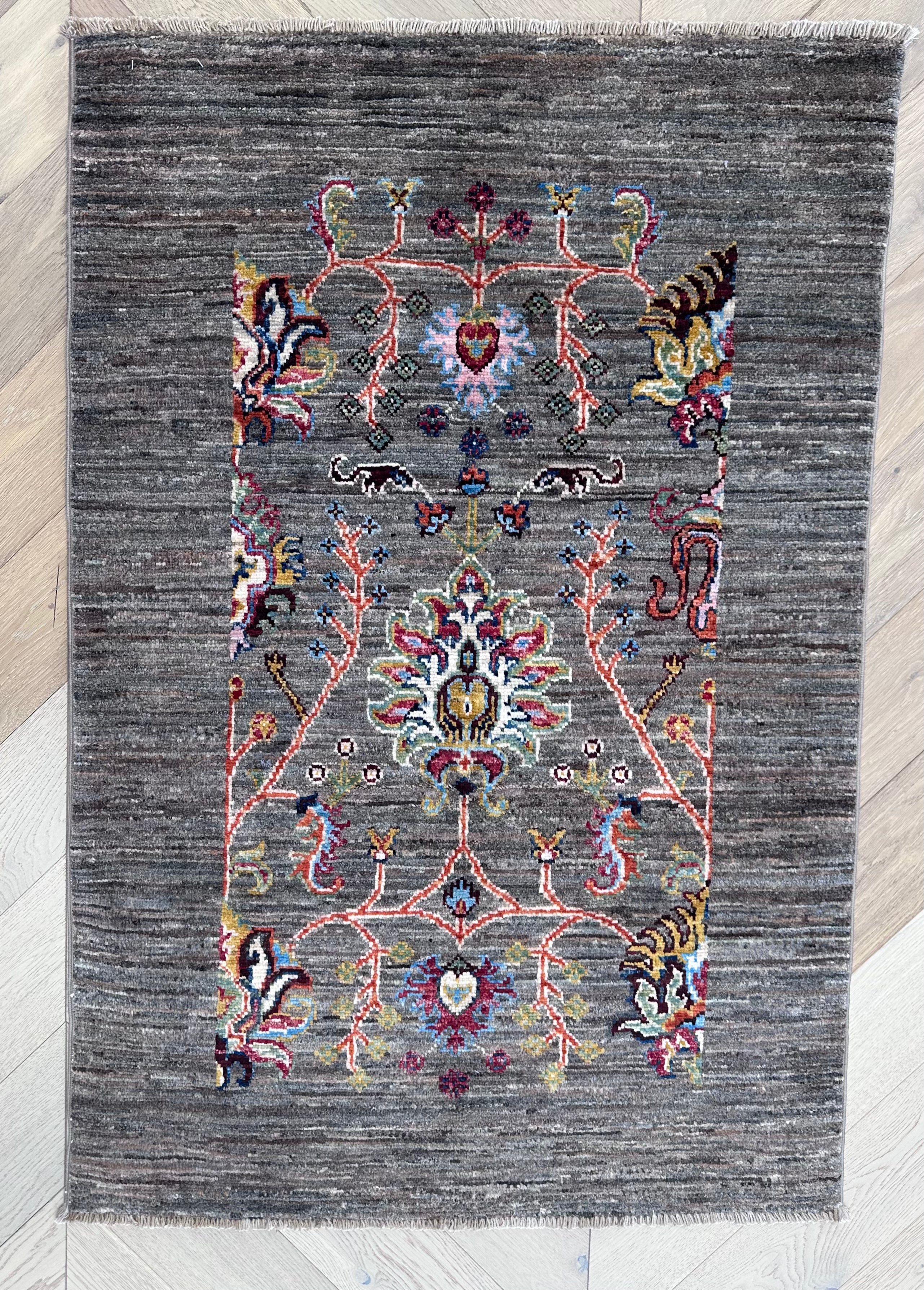 Grey Afghan Handmade