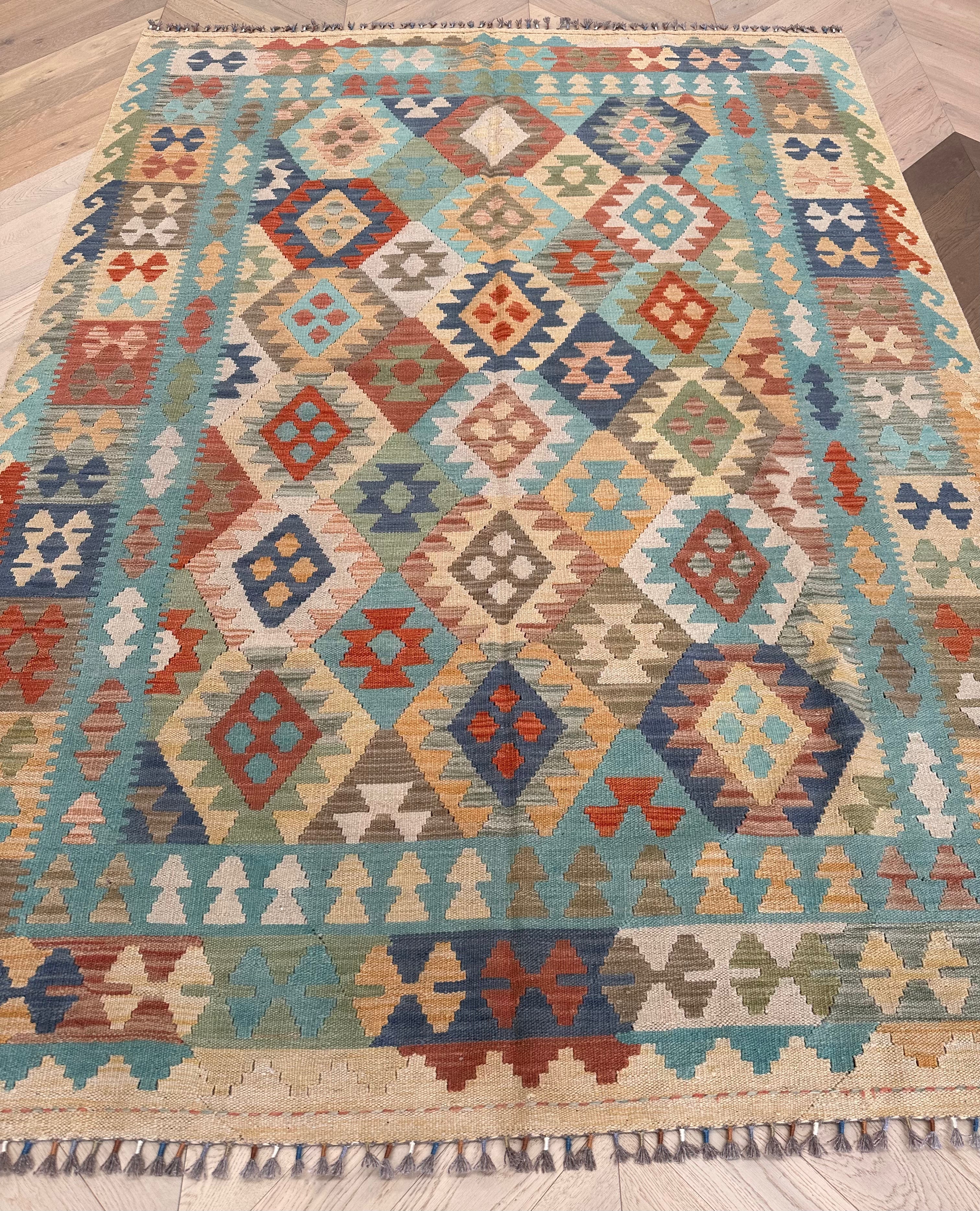 Chobi Afghan Handmade — 2.84 x 2.10
