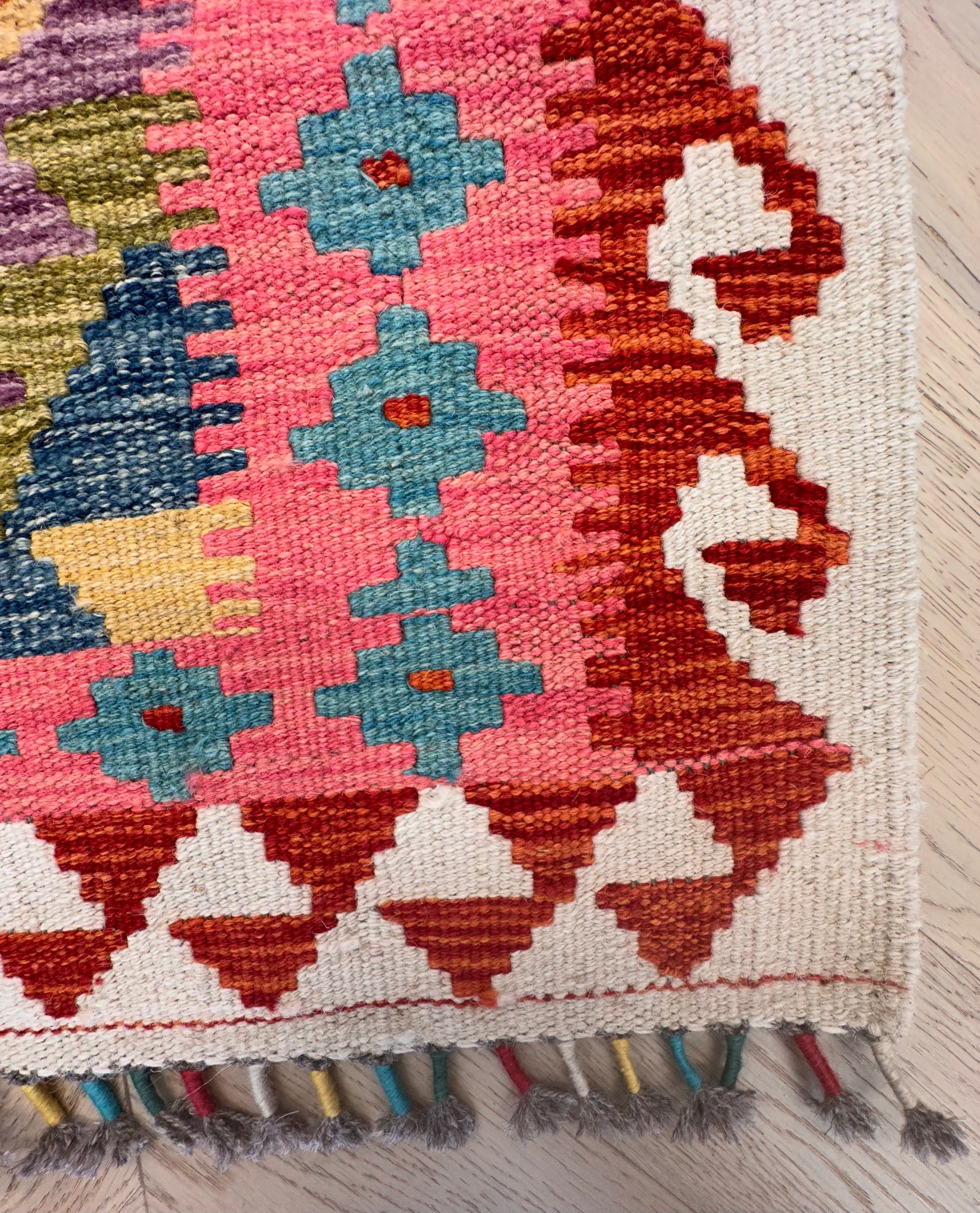 Chobi Afghan Handmade — 1.26 x 0.80
