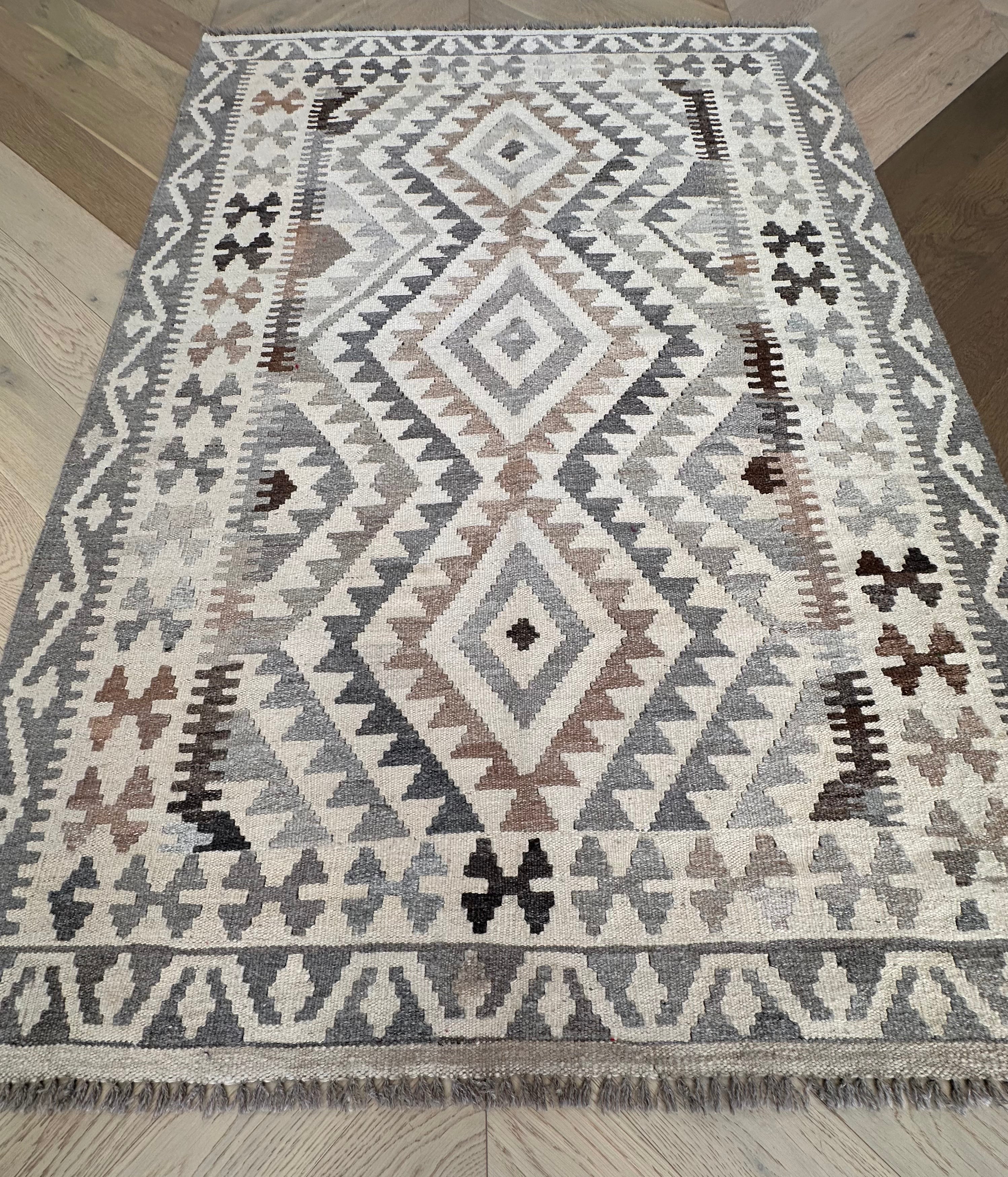 Chobi Afghan Handmade — 1.76 x 1.23