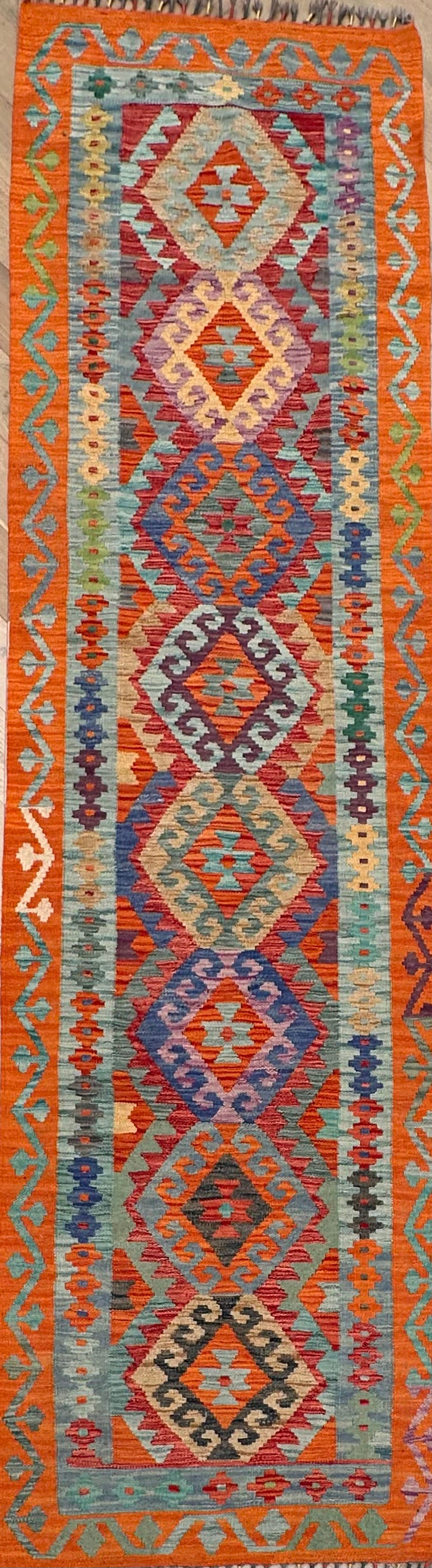 Chobi Afghan Handmade — 3.00 x 0.80