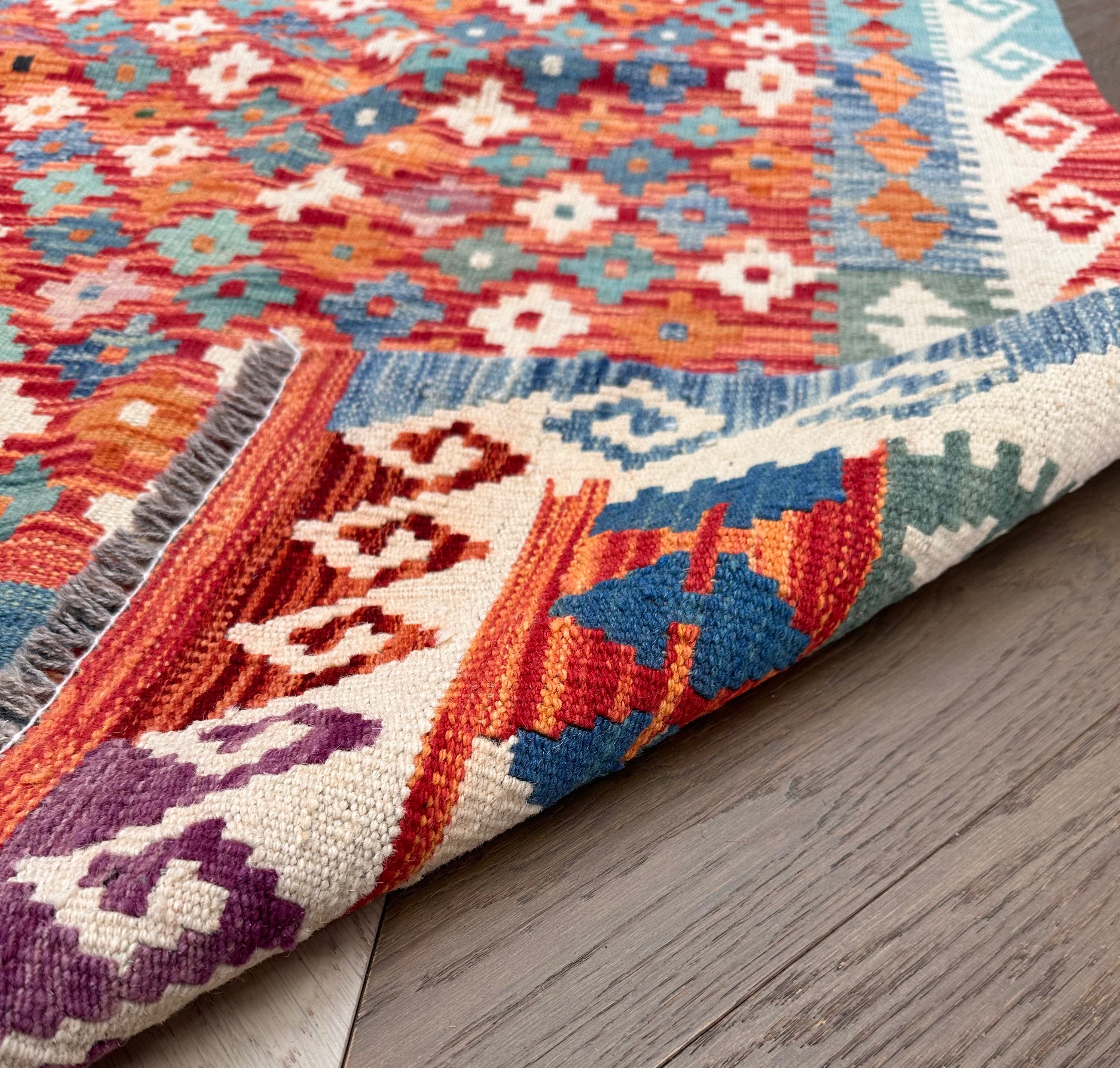 Chobi Afghan Handmade — 3.02 x 2.08