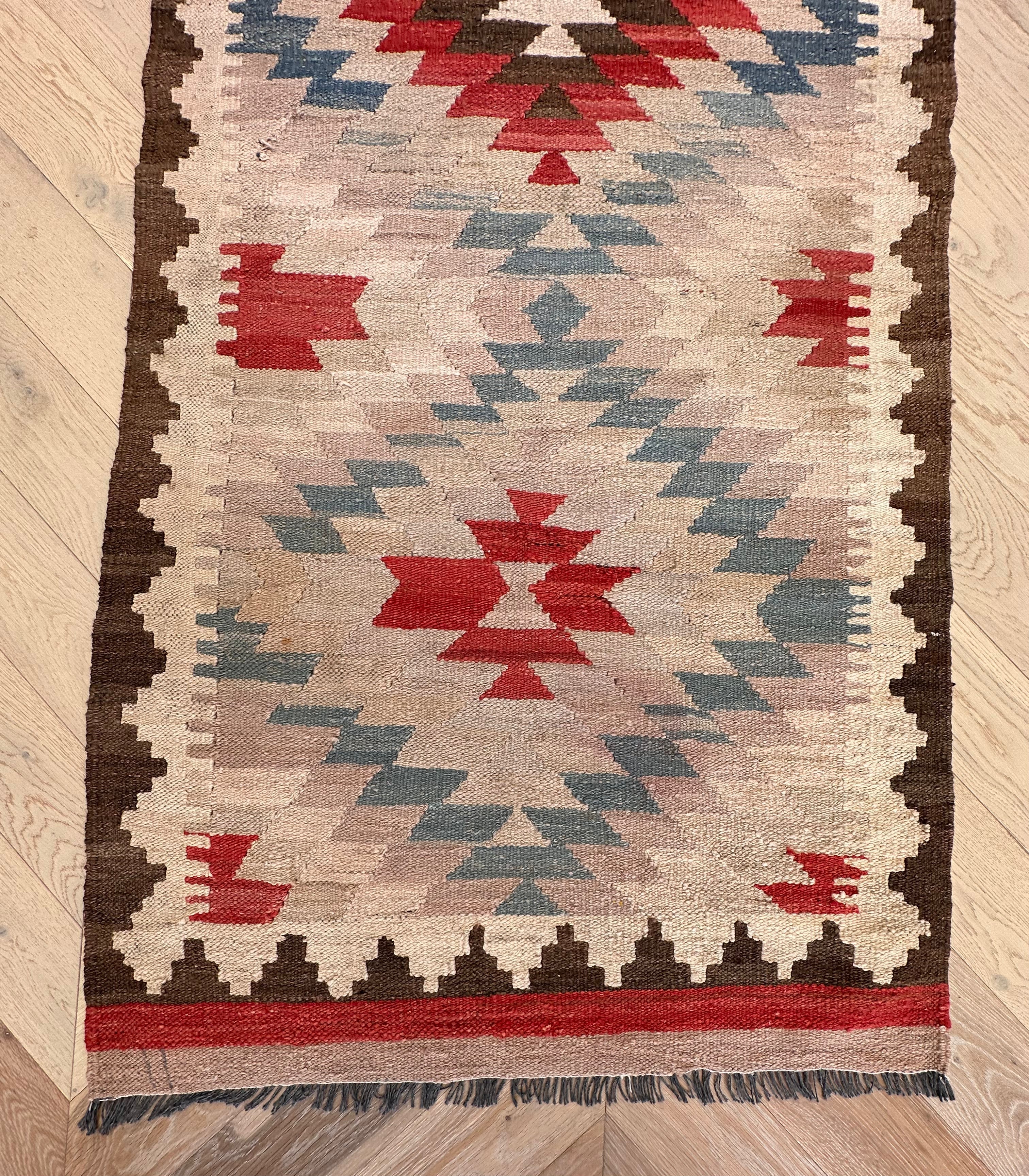 Chobi Afghan Handmade — 3.89 x 0.87