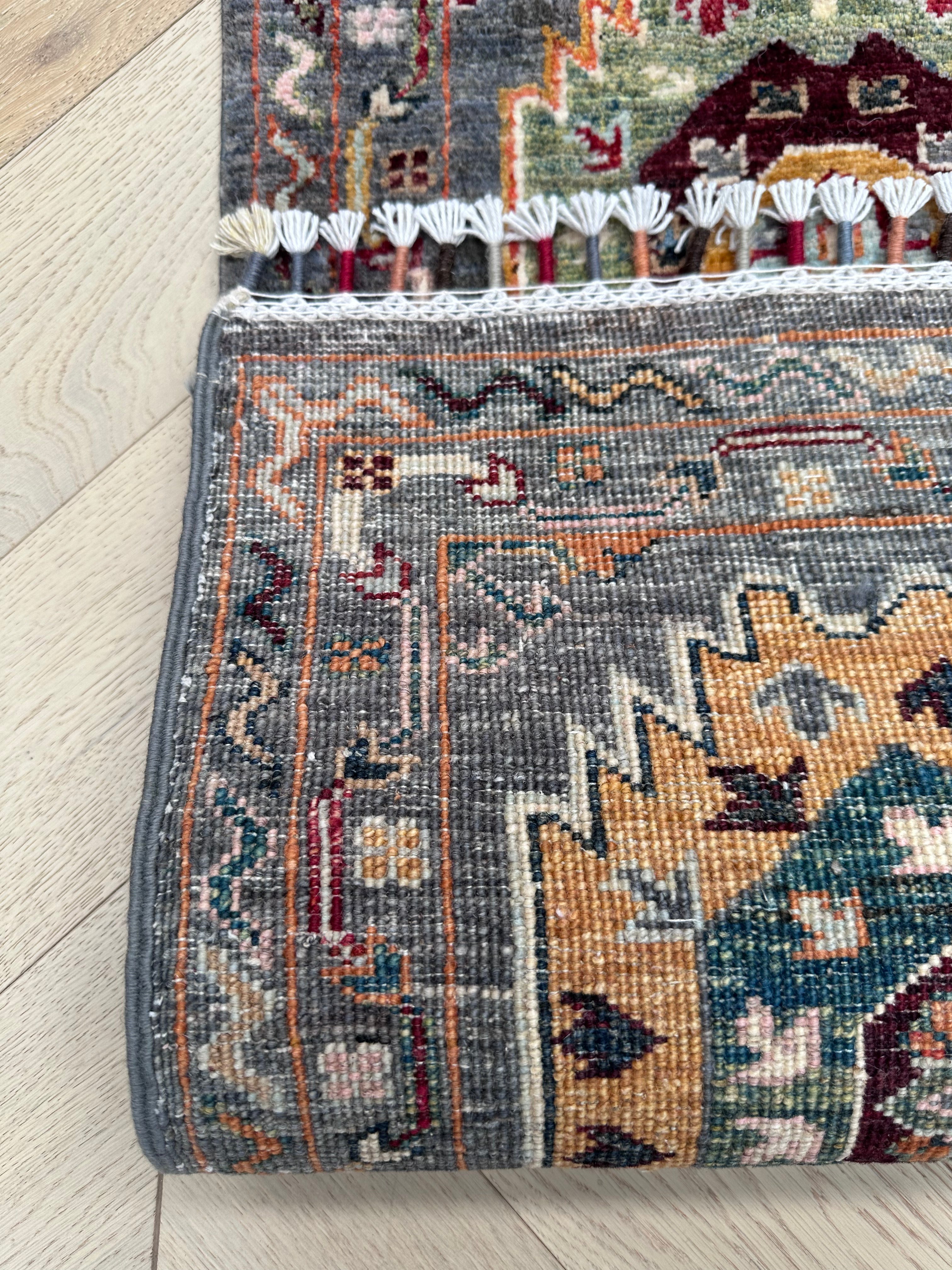Grey Afghan Handmade