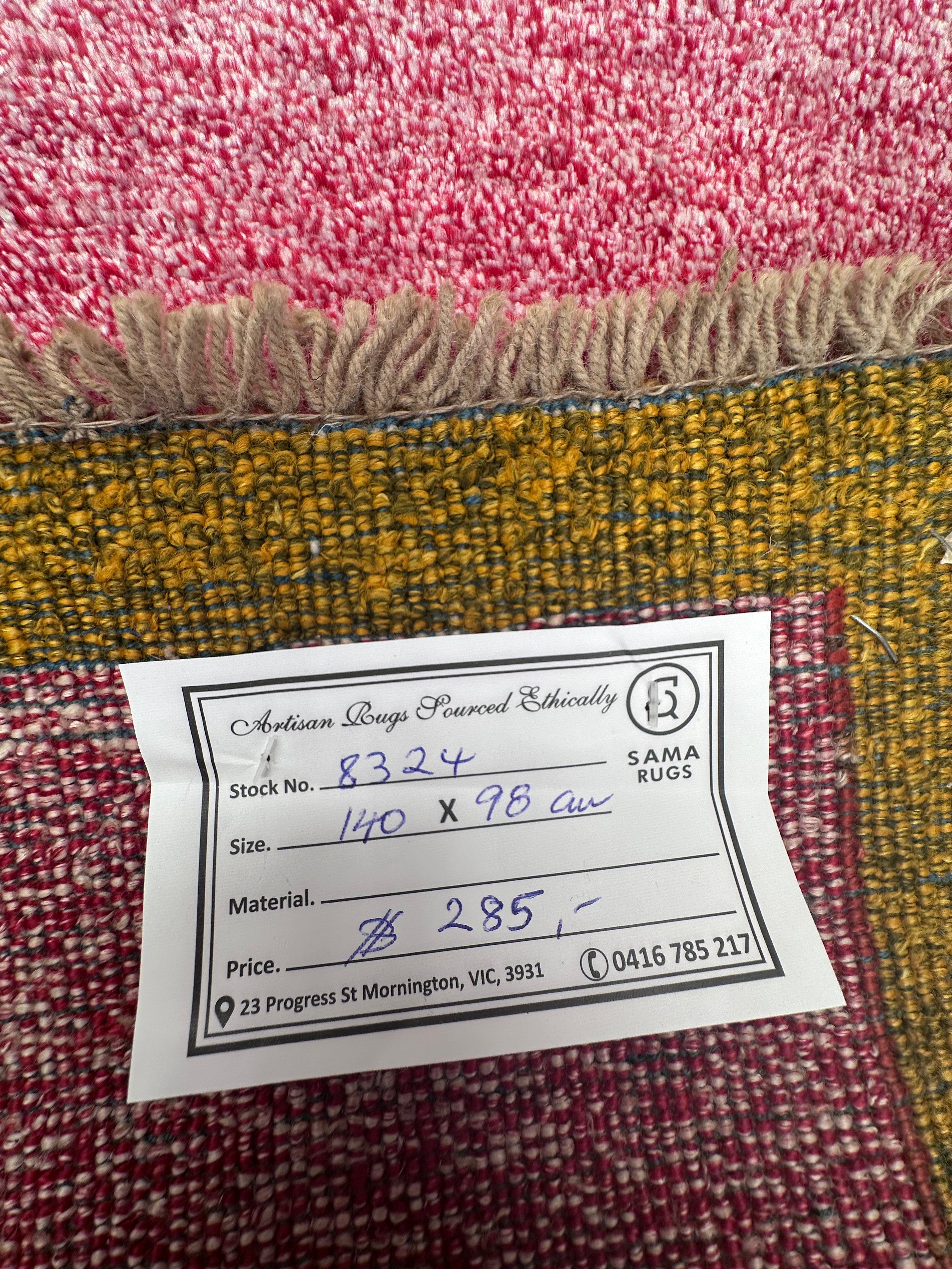 Red Afghan Handmade