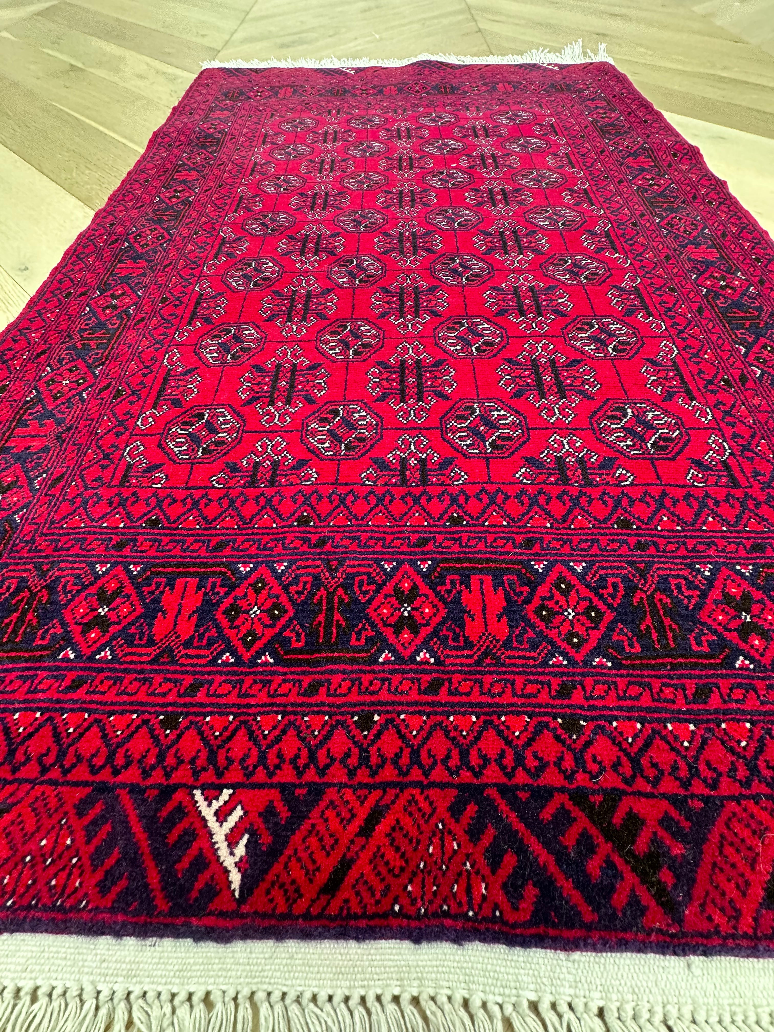 Red Afghan Handmade