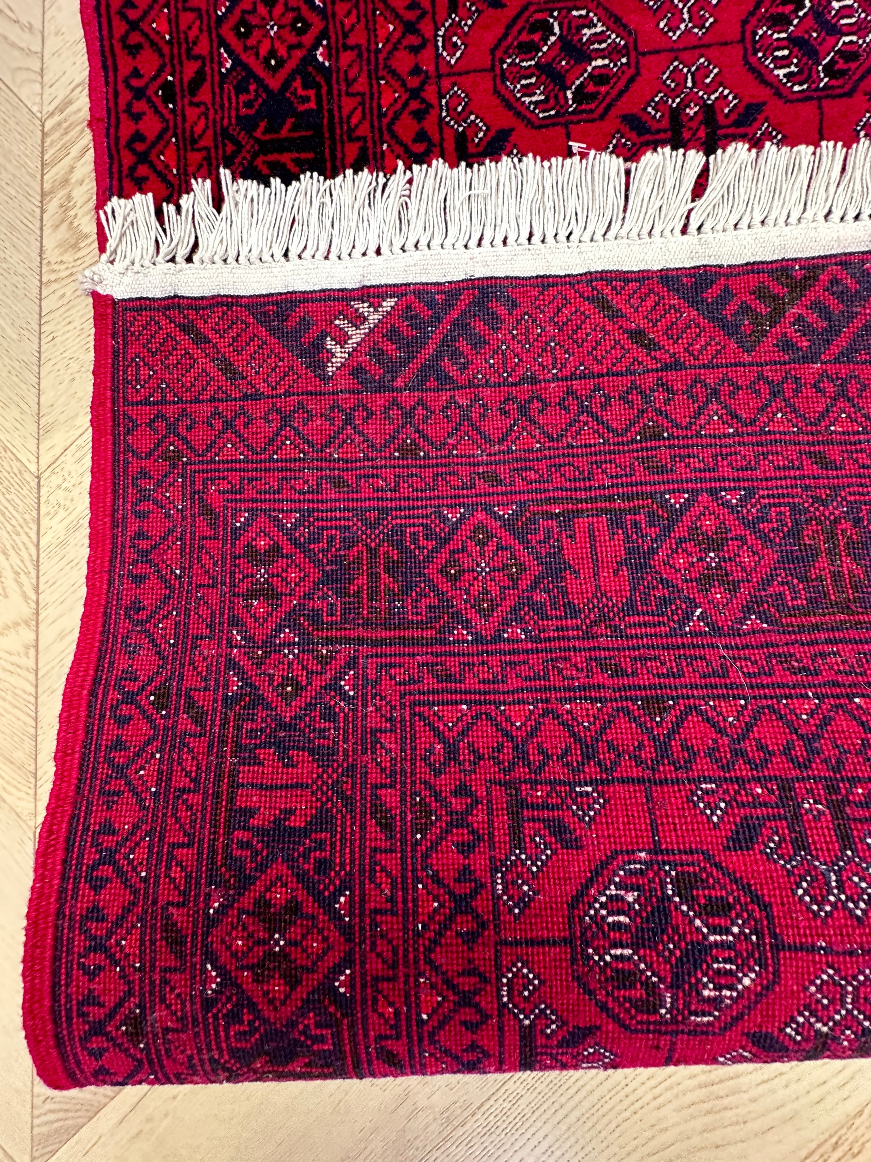 Red Afghan Handmade