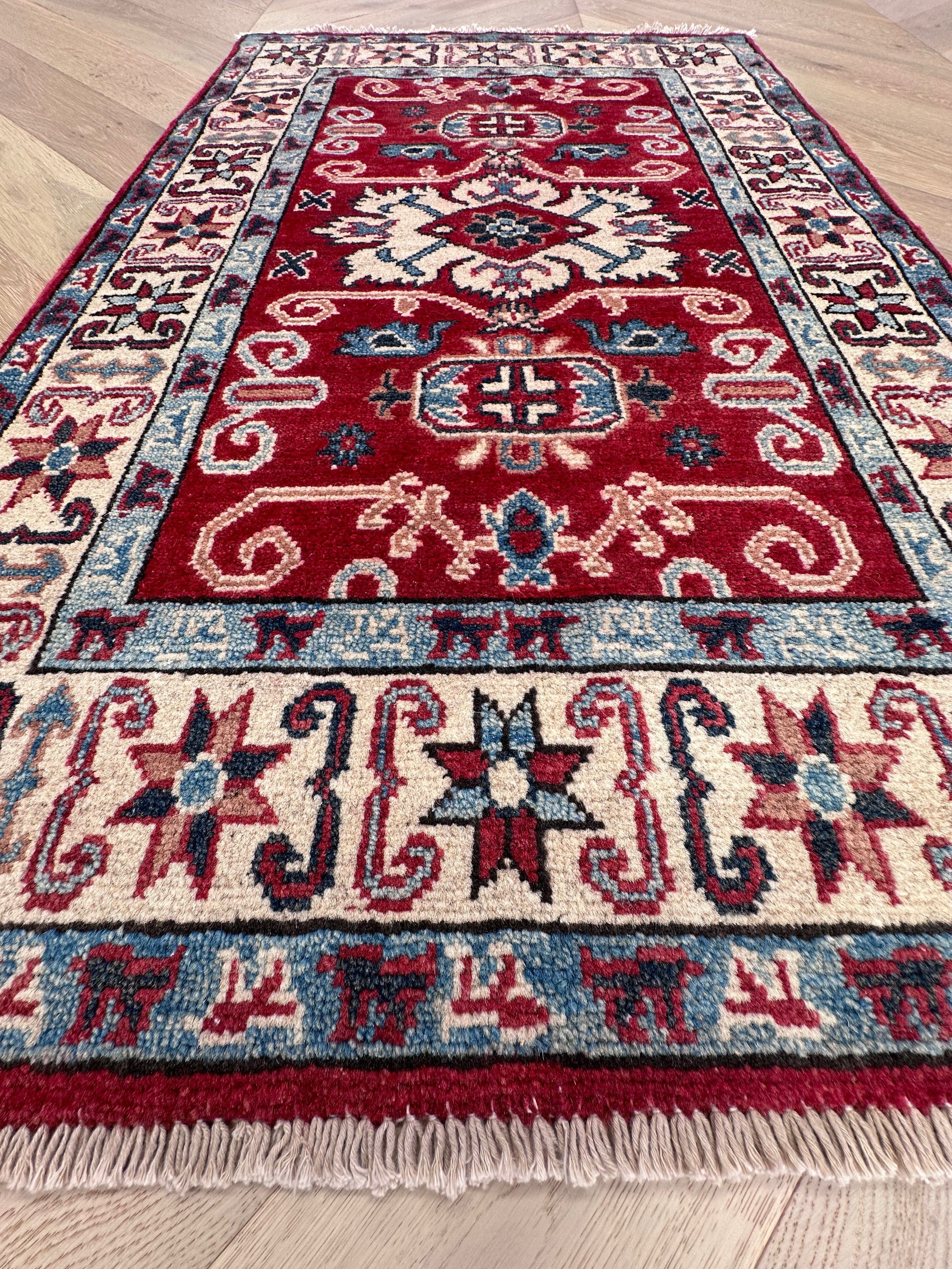 Red Afghan Handmade