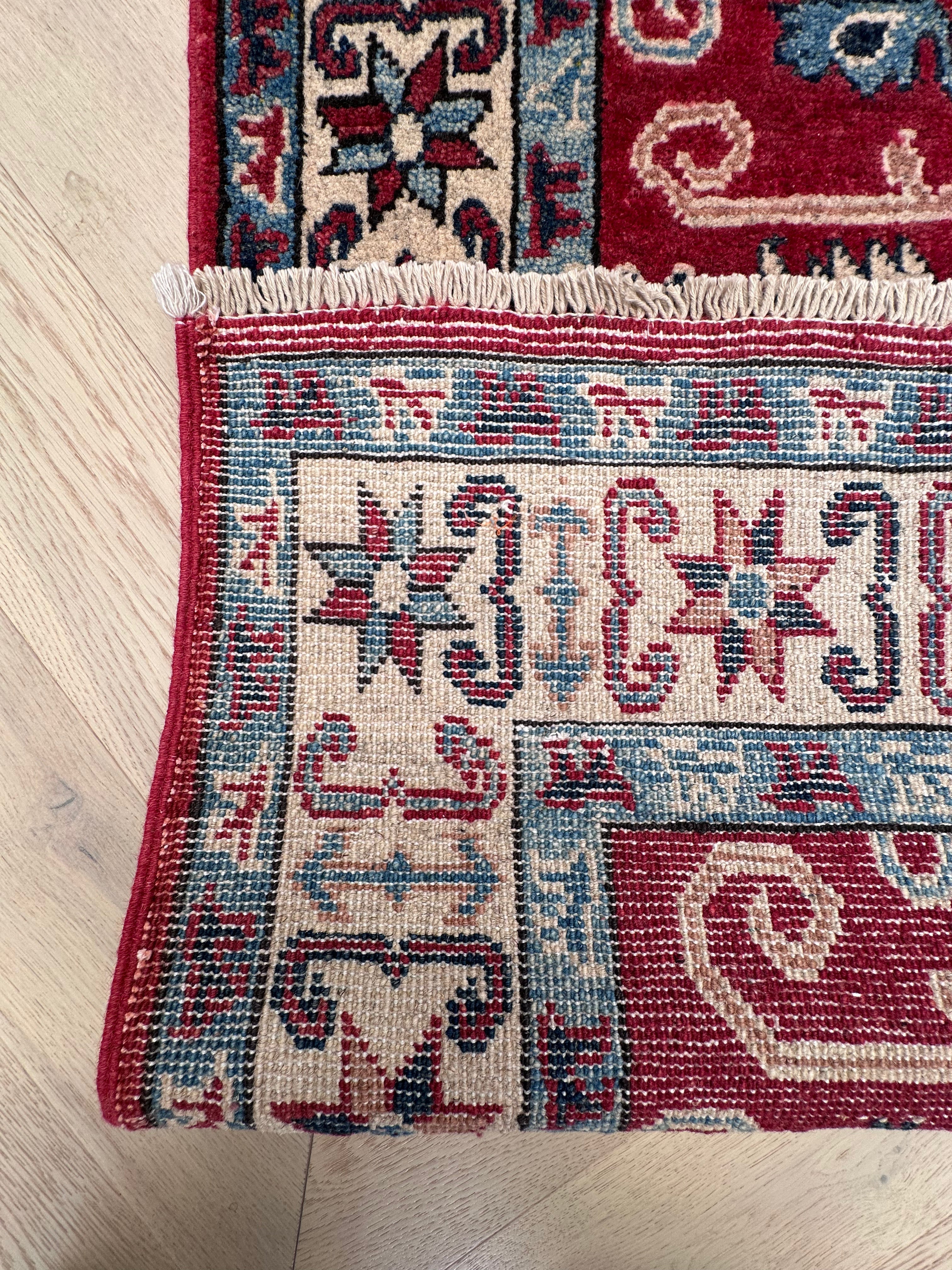 Red Afghan Handmade