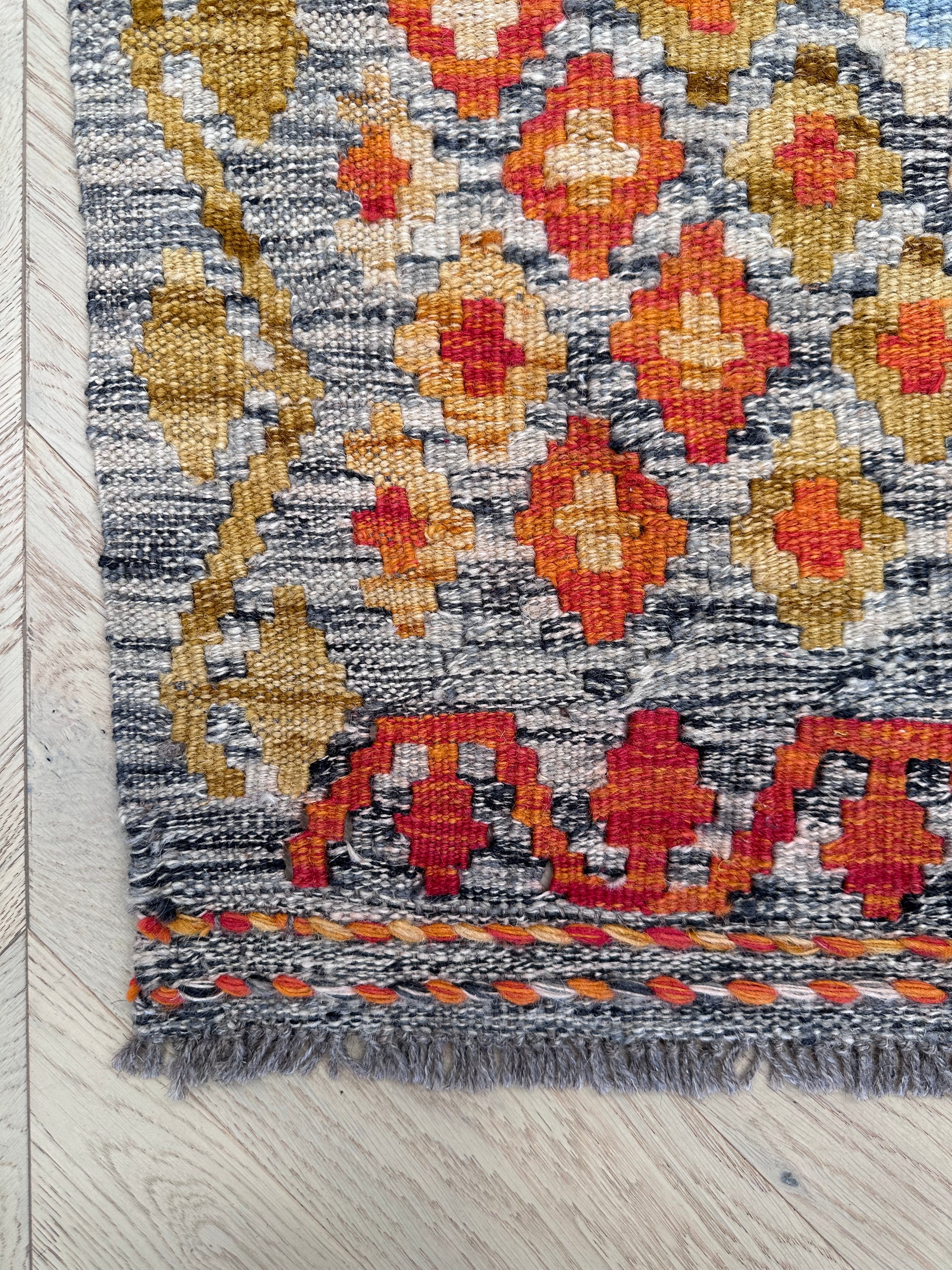Chobi Afghan Handmade — 1.93 x 1.60