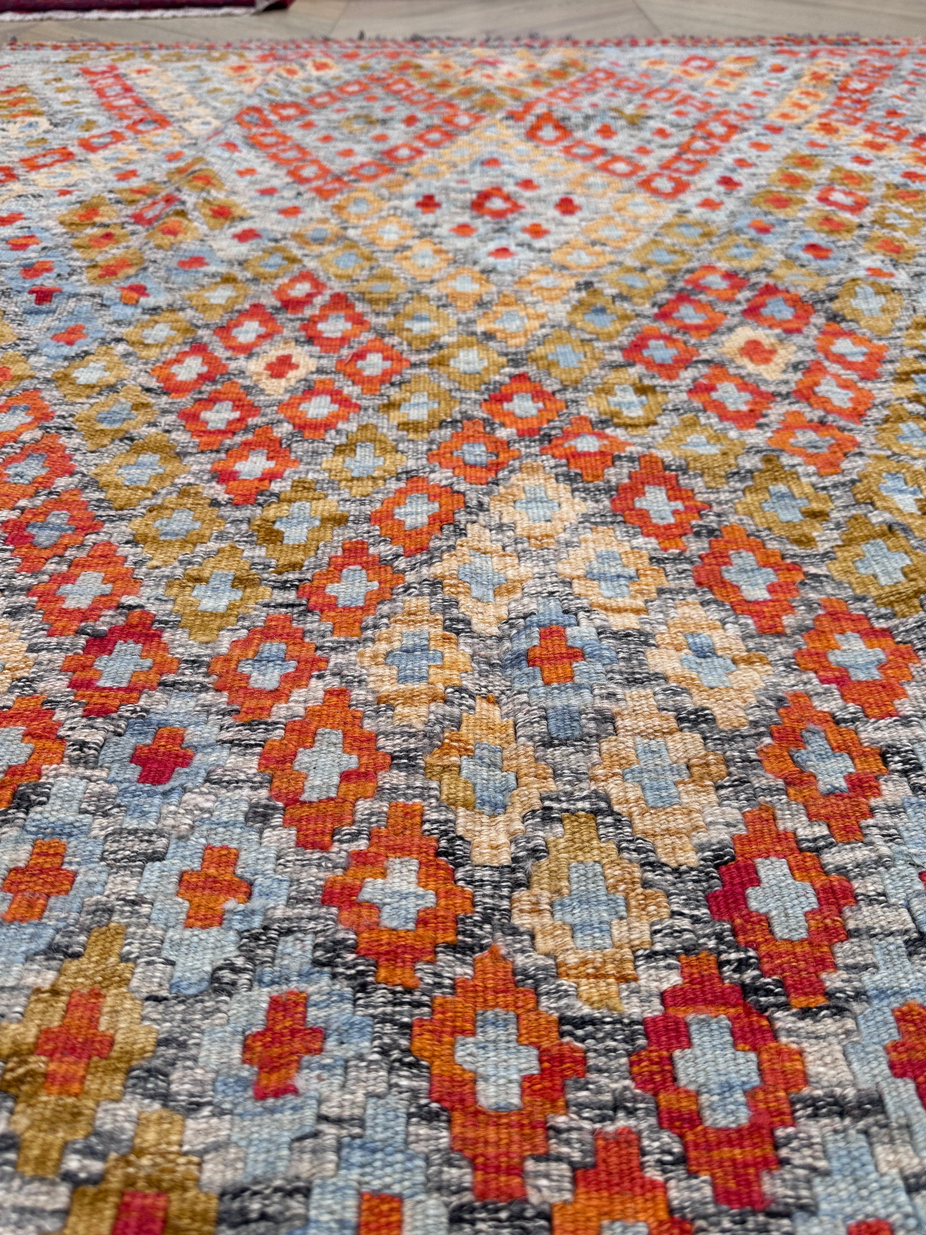 Chobi Afghan Handmade — 1.93 x 1.60