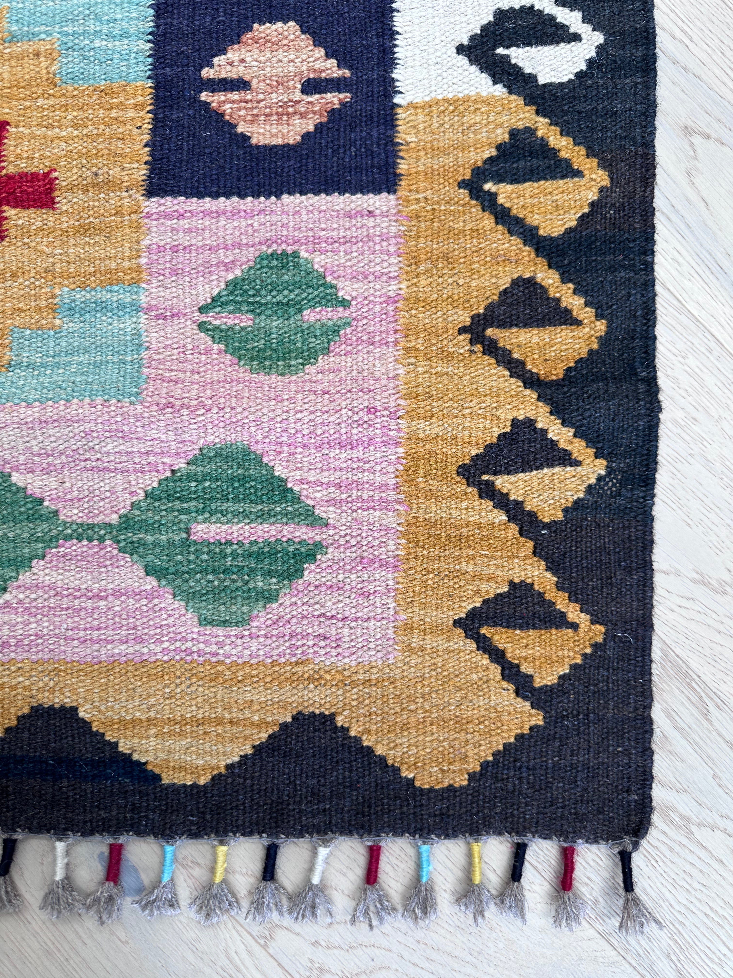 Chobi Afghan Handmade — 2.01 x 1.47