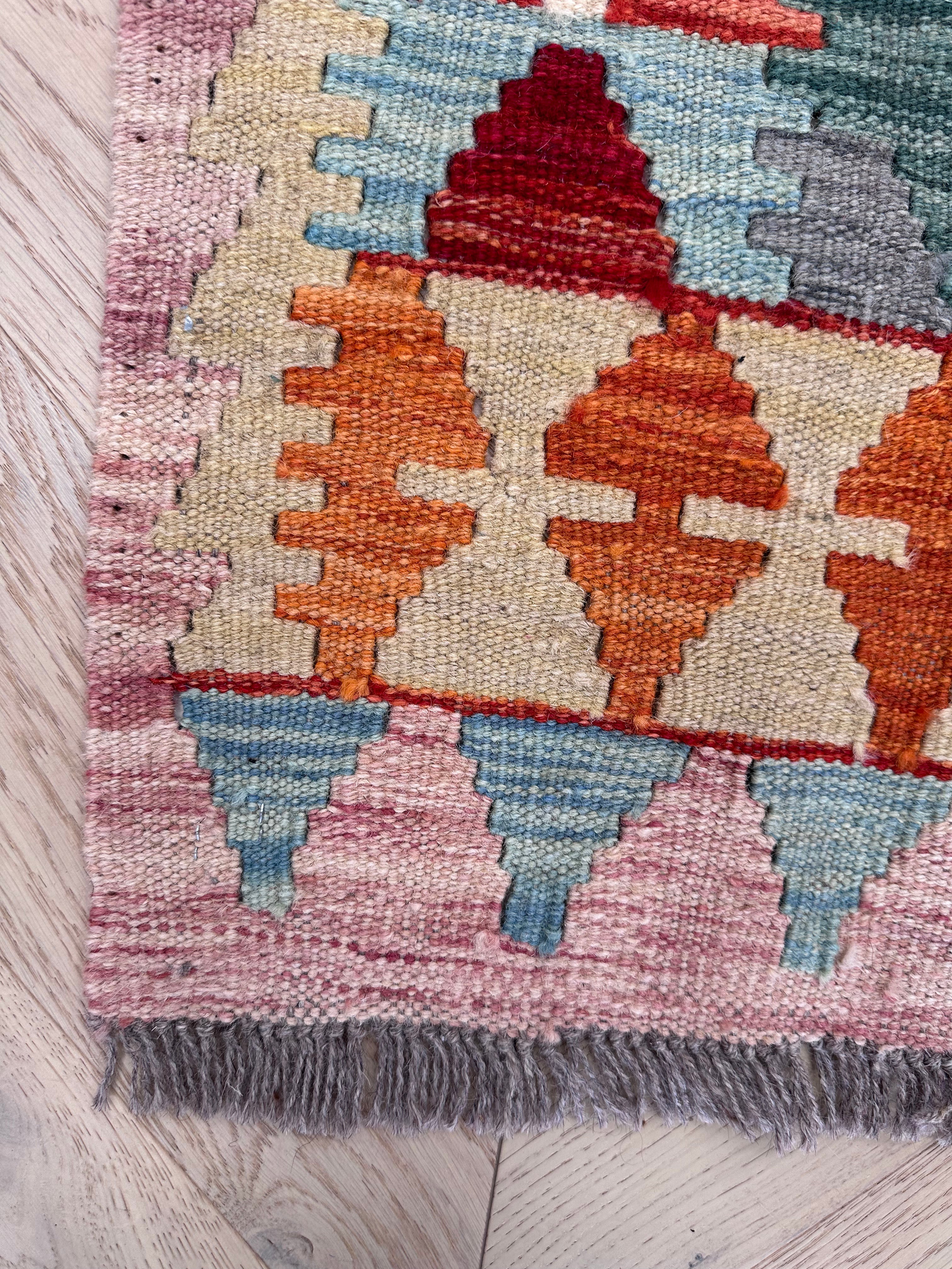 Chobi Afghan Handmade — 1.45 x 1.05