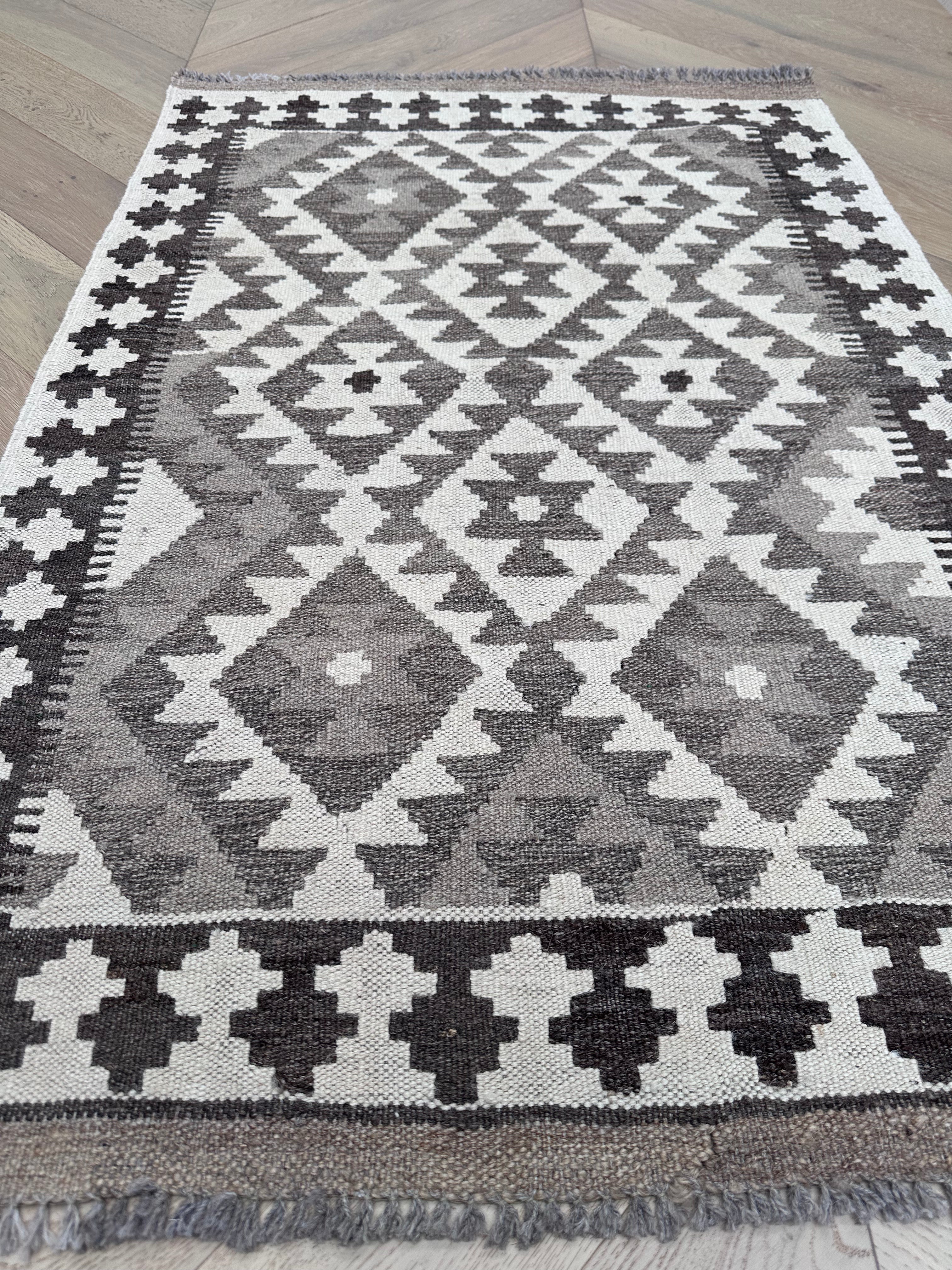 Chobi Afghan Handmade — 1.24 x 0.84