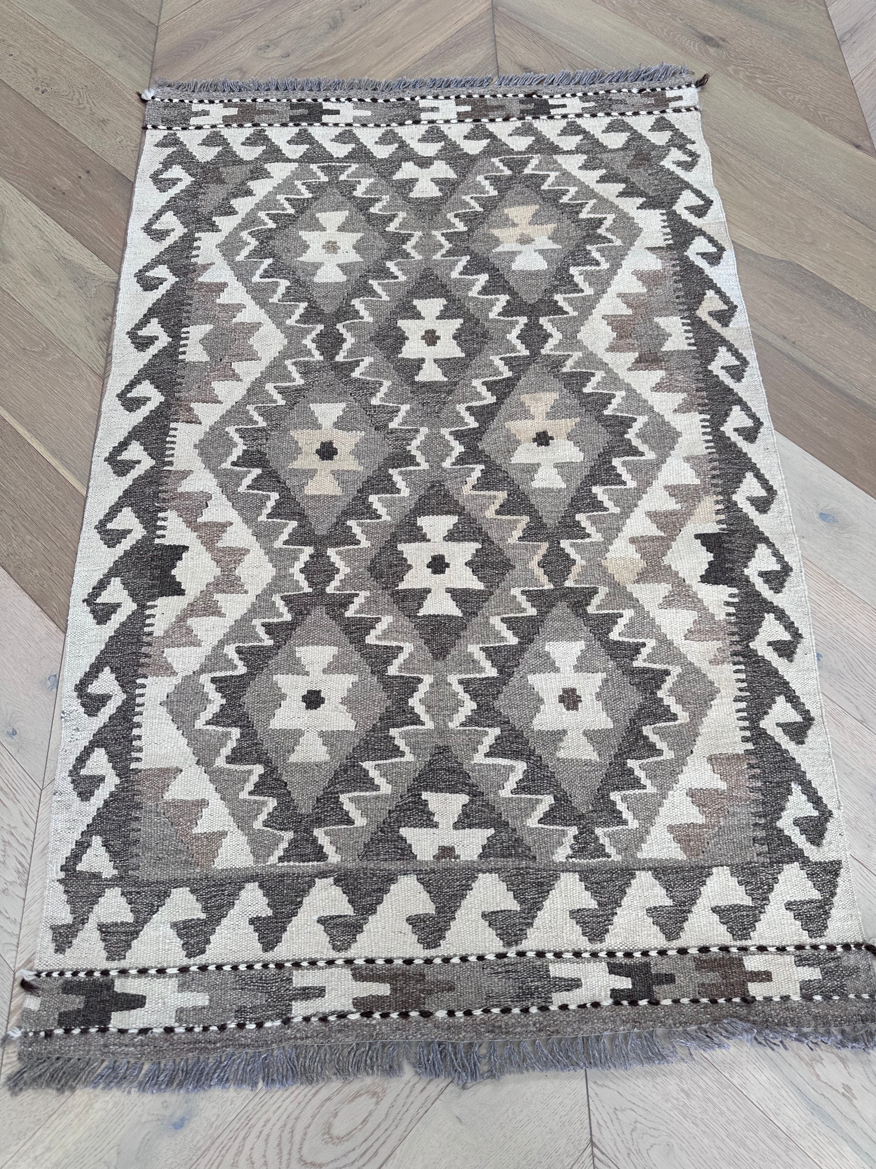 Chobi Afghan Handmade — 1.31 x 0.84