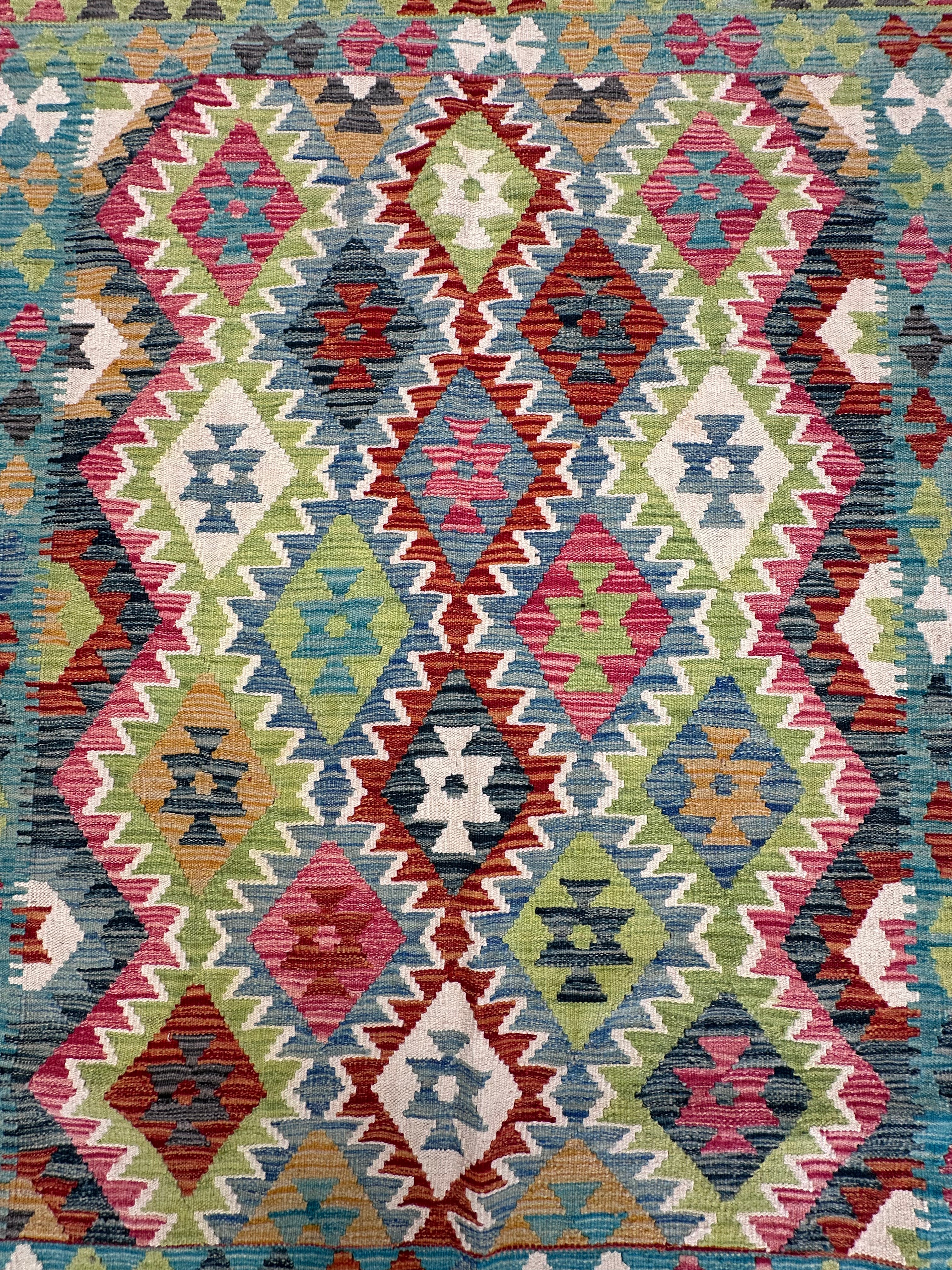 Chobi Afghan Handmade — 1.97 x 1.58