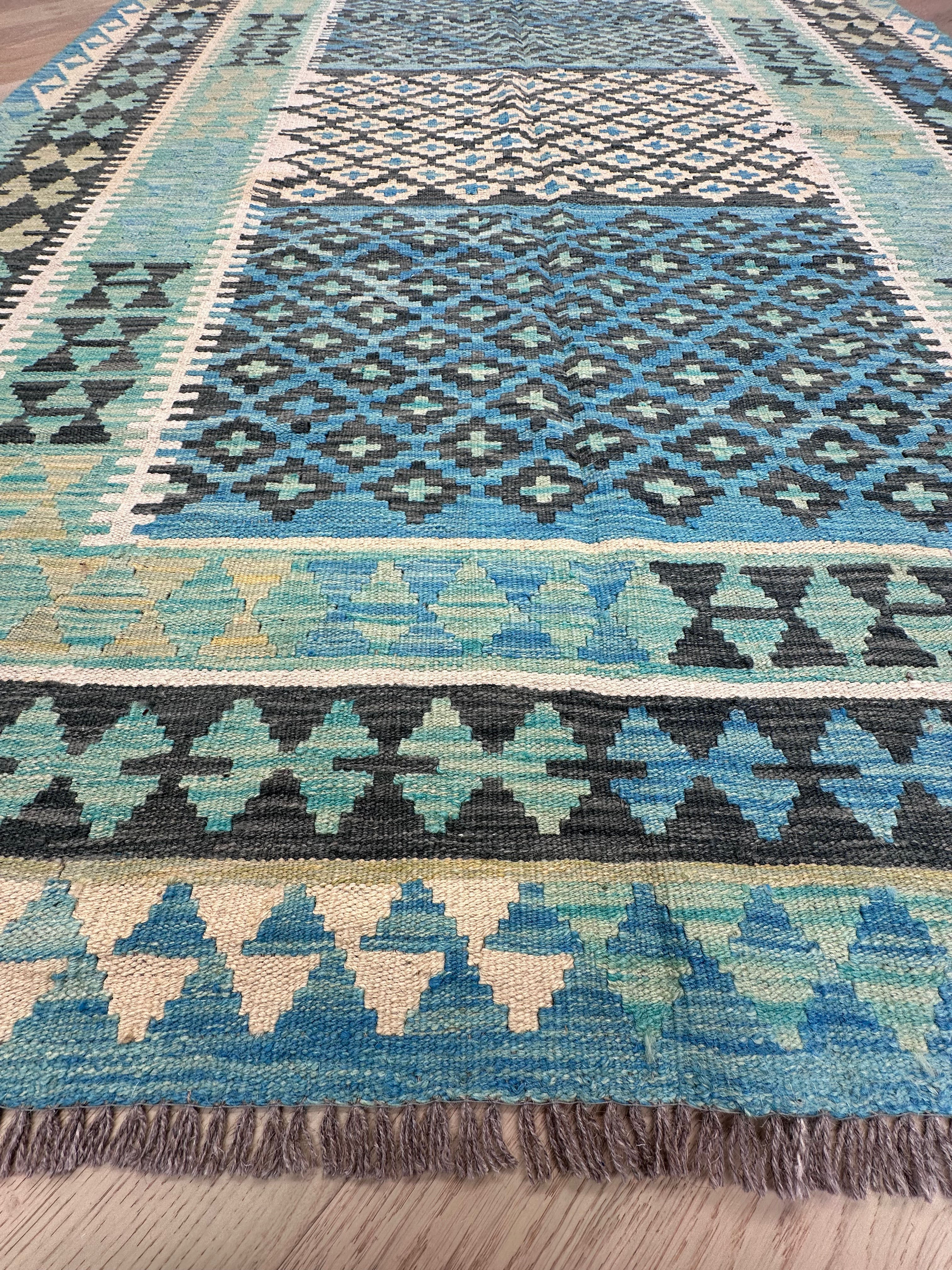 Chobi Afghan Handmade — 2.51 x 1.91