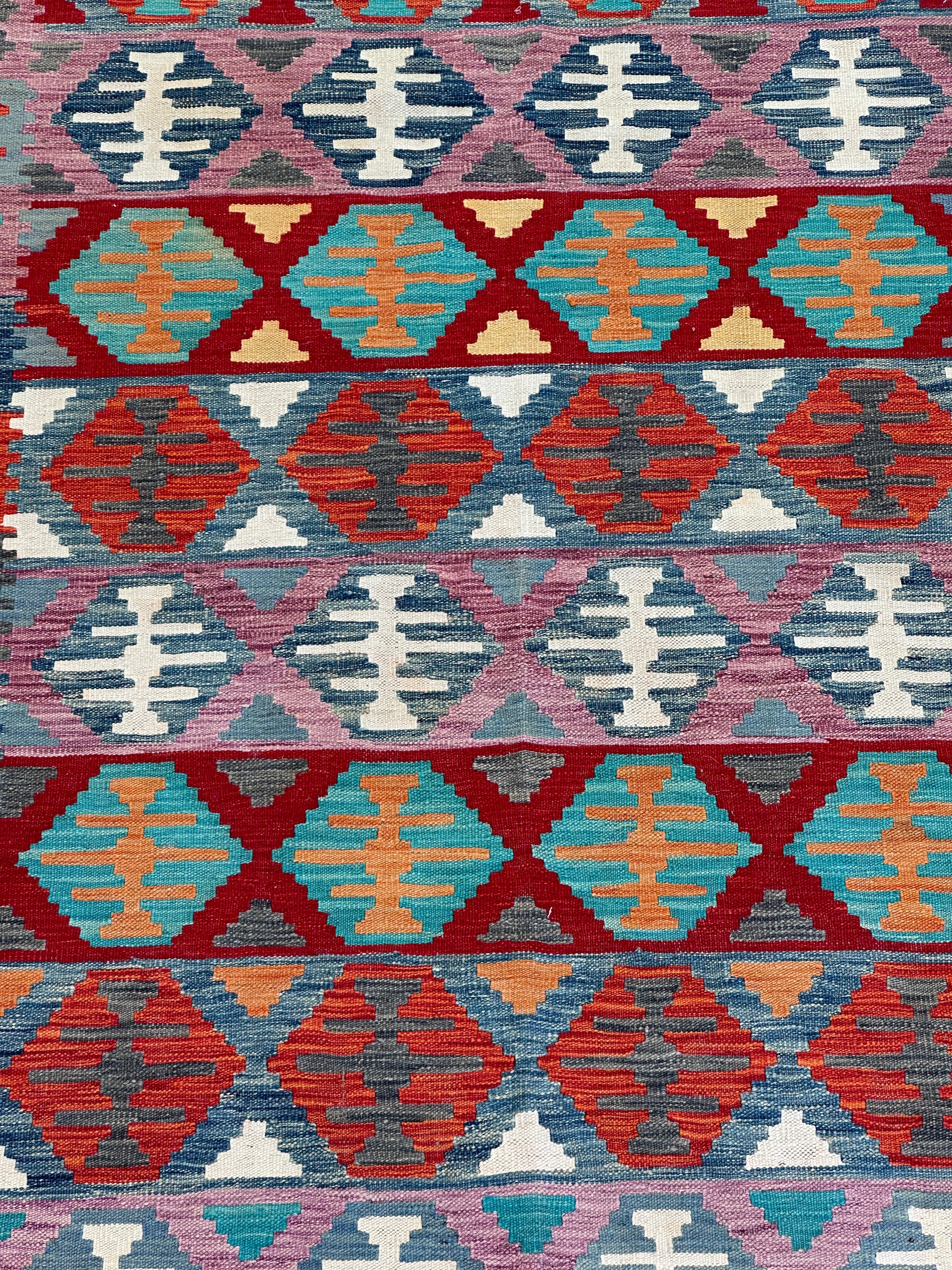 Chobi Afghan Handmade — 2.48 x 1.70