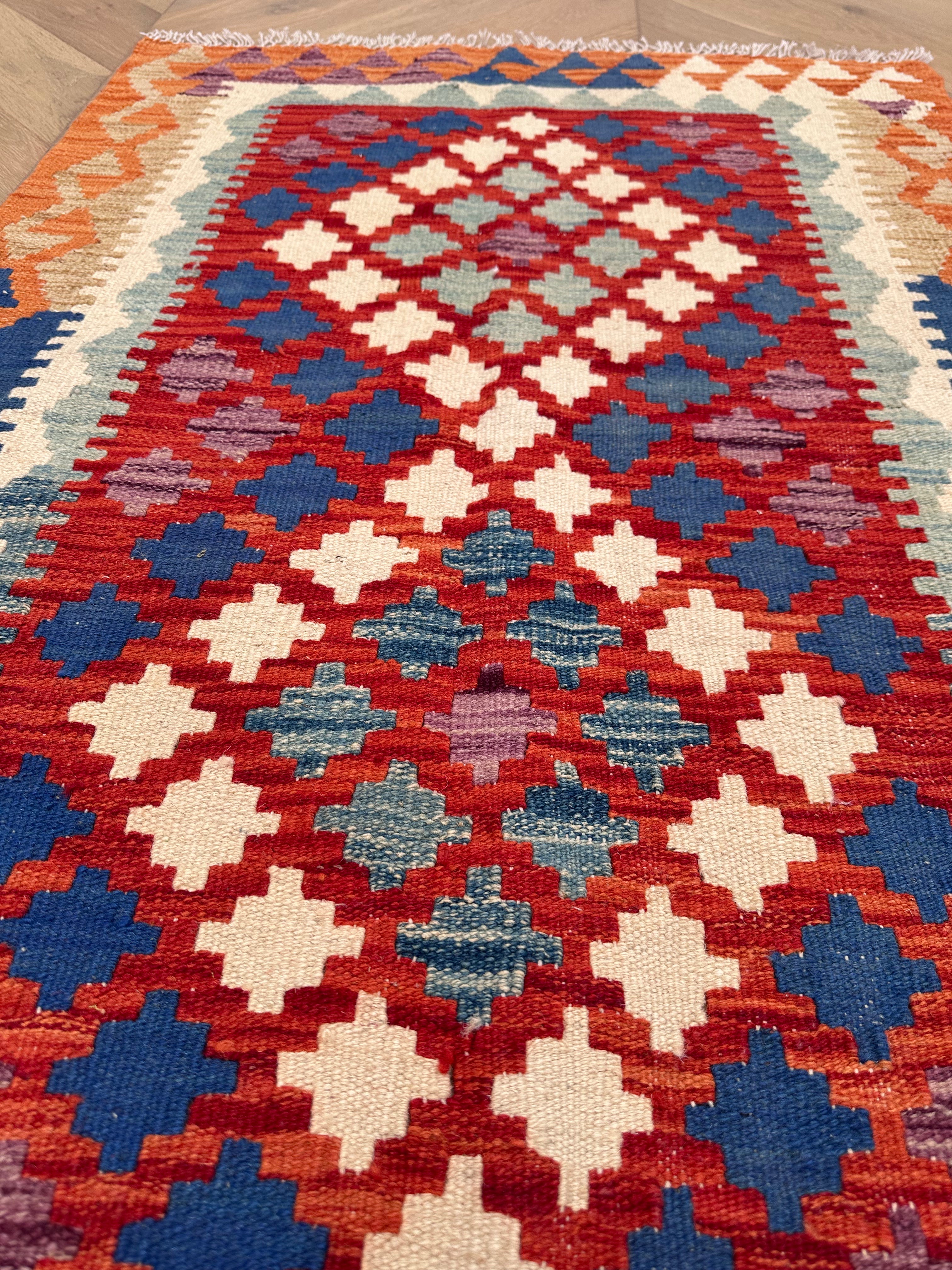 Chobi Afghan Handmade — 1.30 x 0.87