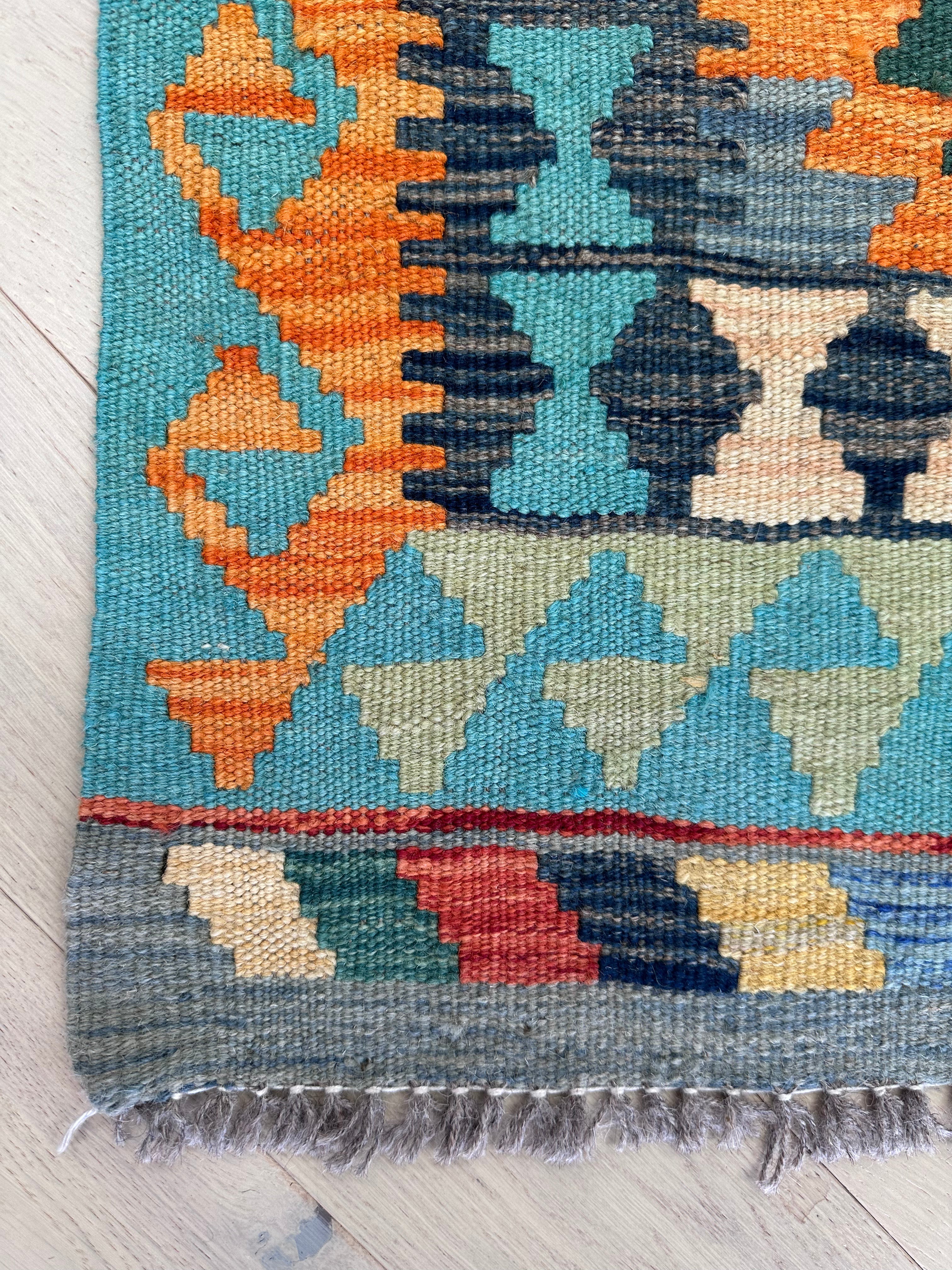Chobi Afghan Handmade — 1.79 x 1.18