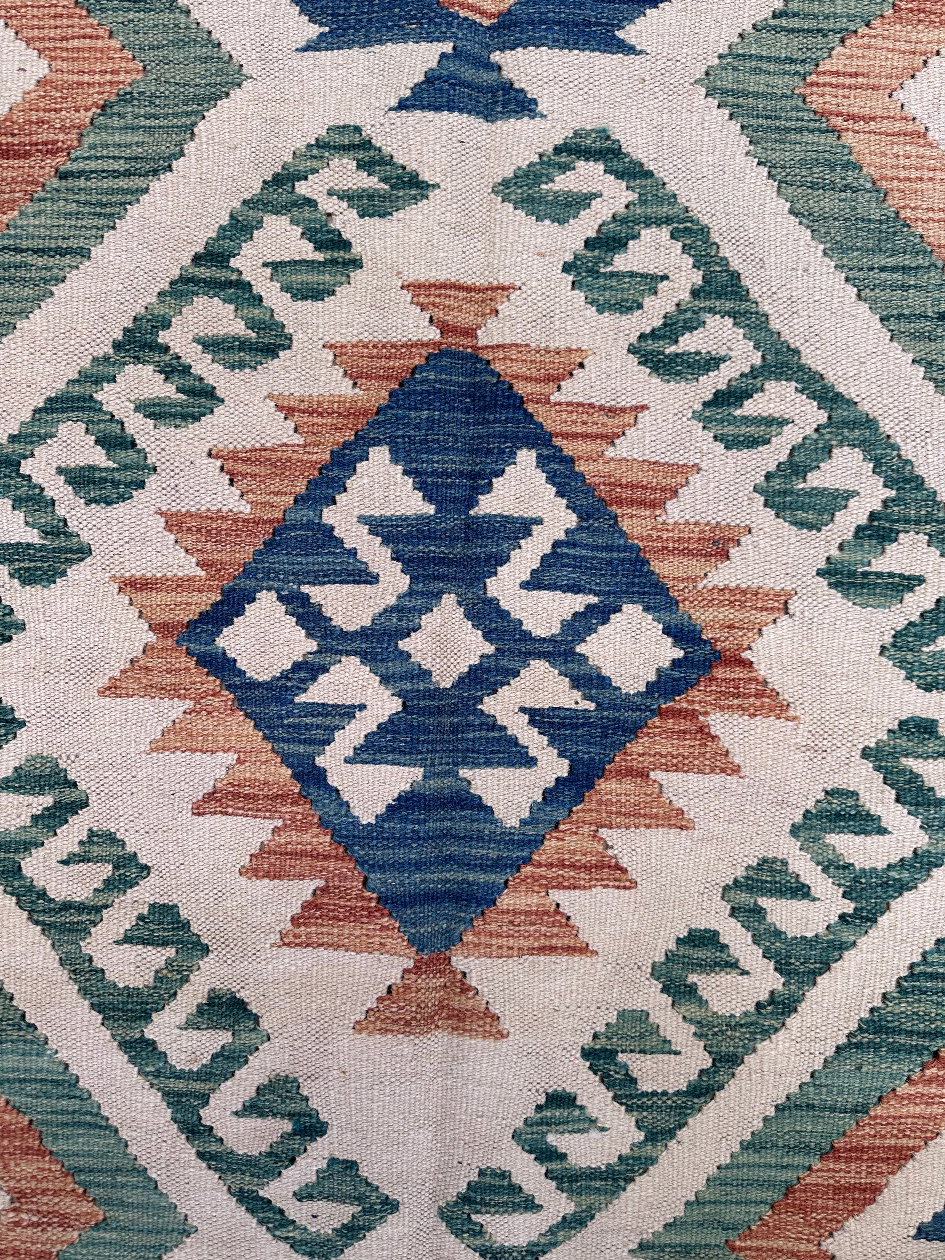 Chobi Afghan Handmade — 3.00 x 2.08