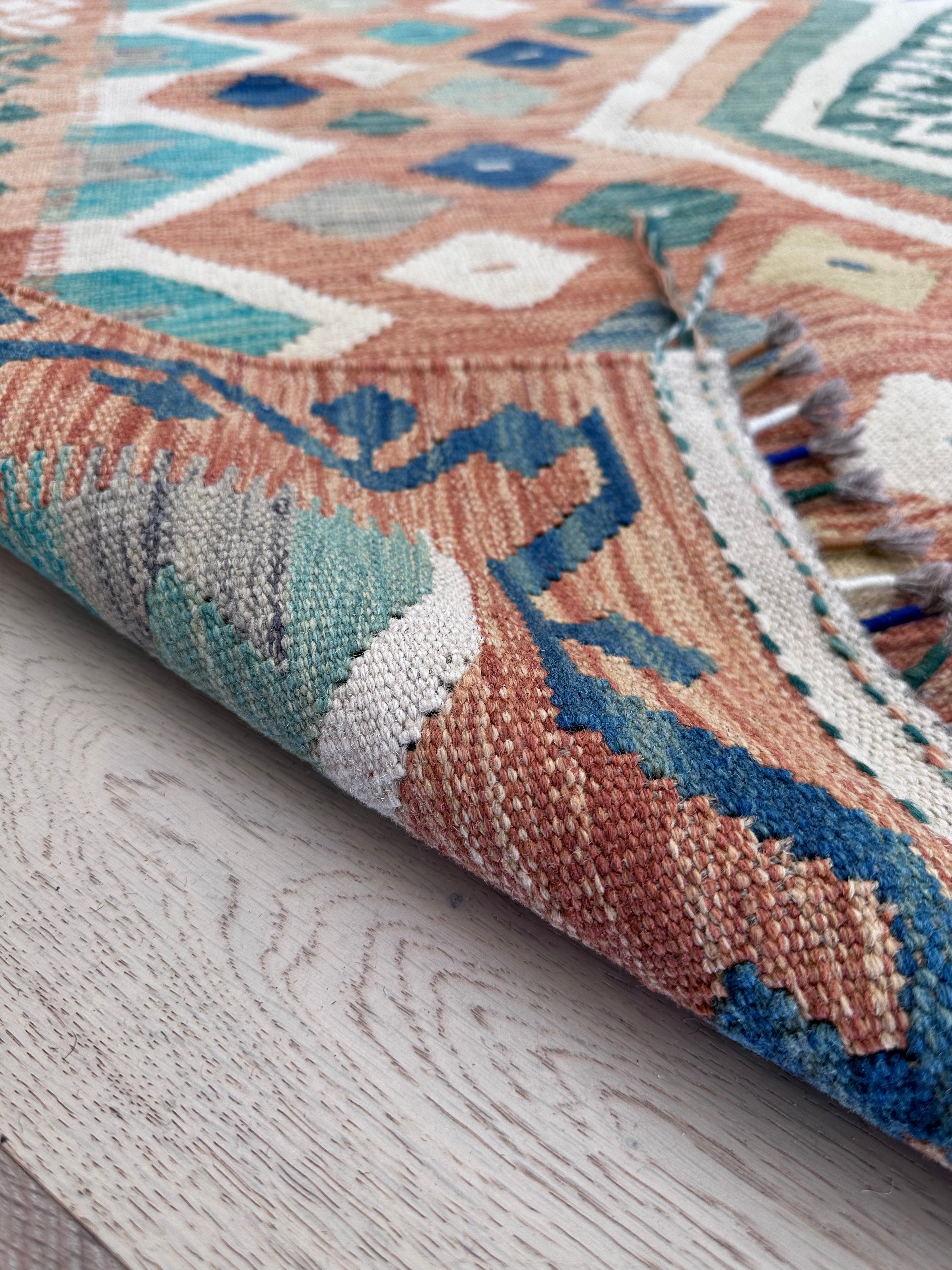 Chobi Afghan Handmade — 3.00 x 2.08