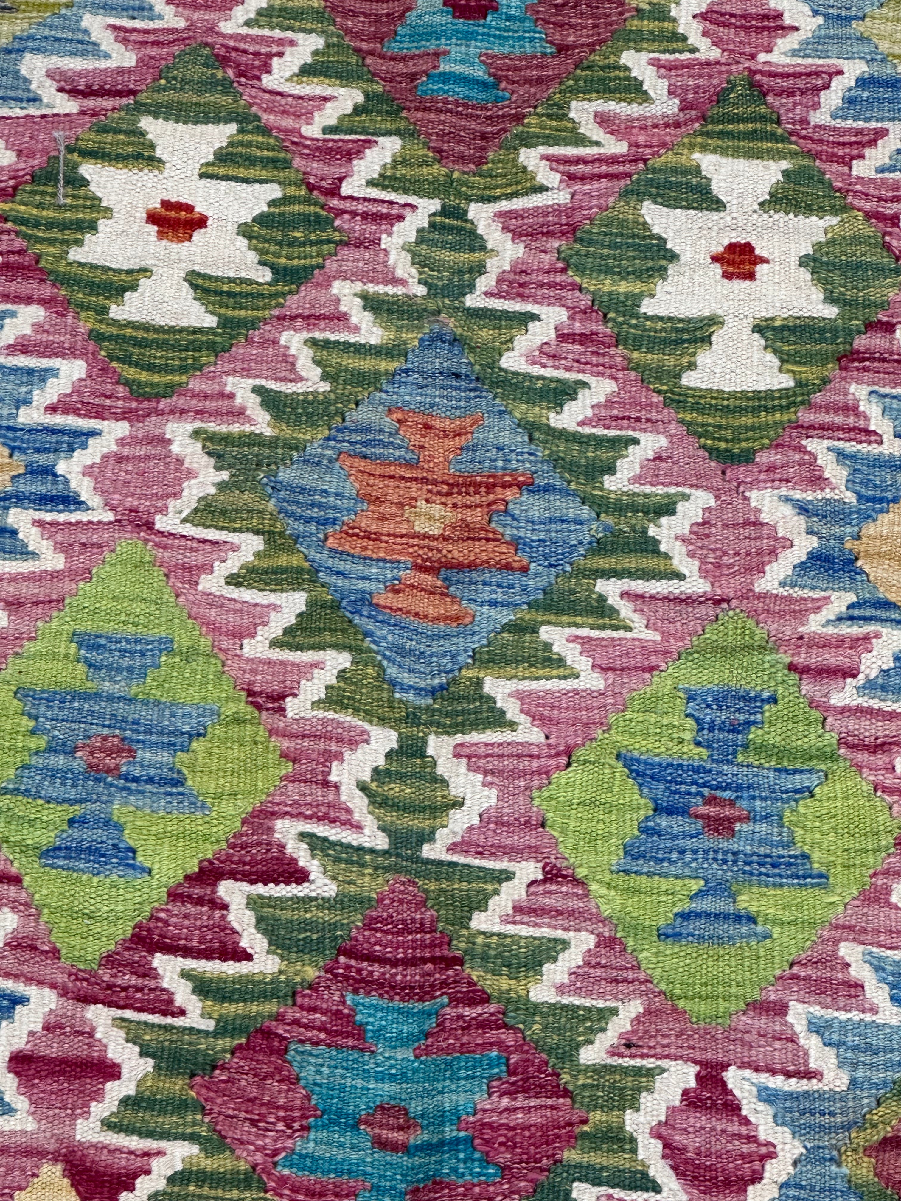 Chobi Afghan Handmade — 2.90 x 2.04