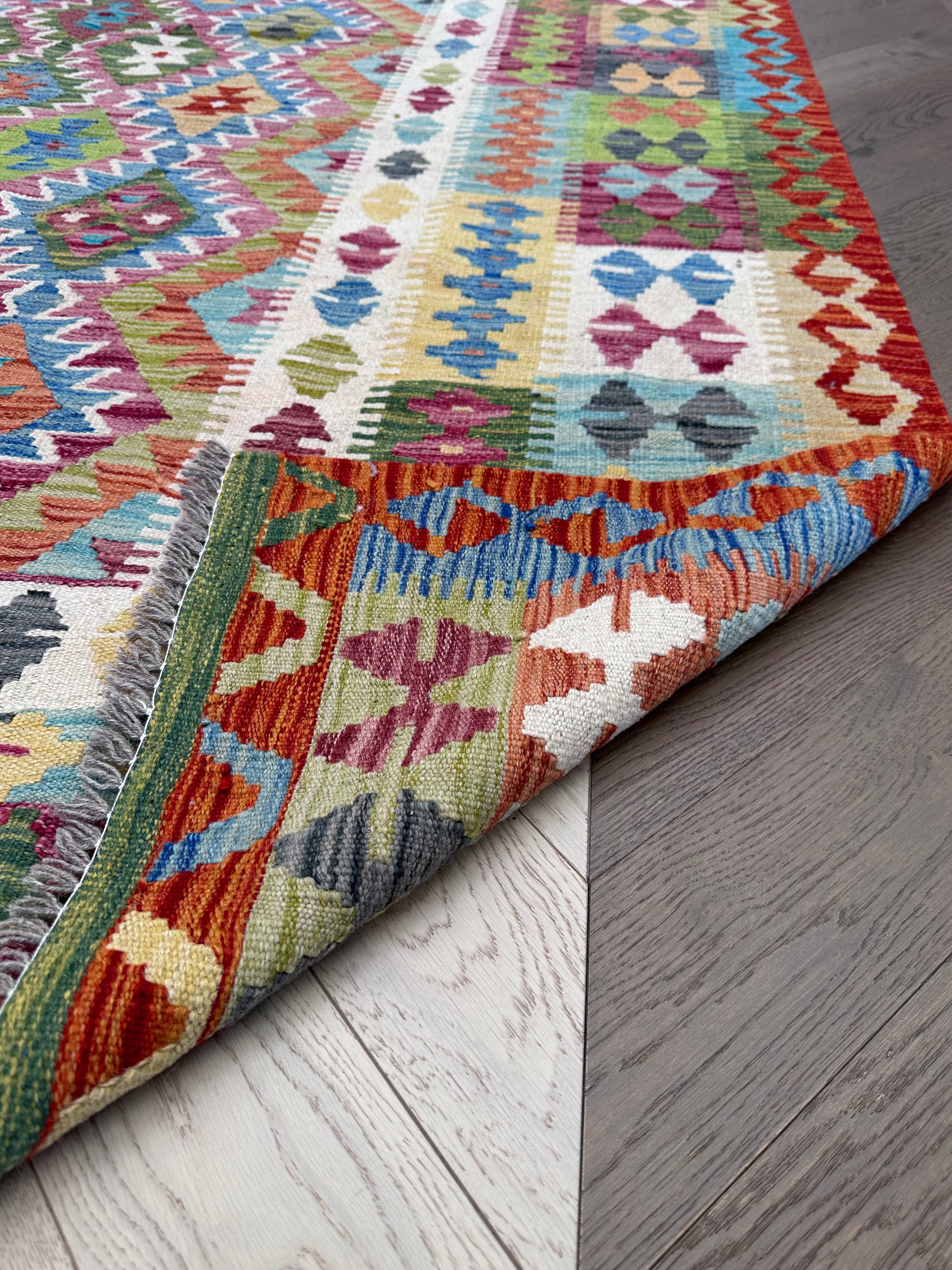 Chobi Afghan Handmade — 2.90 x 2.04
