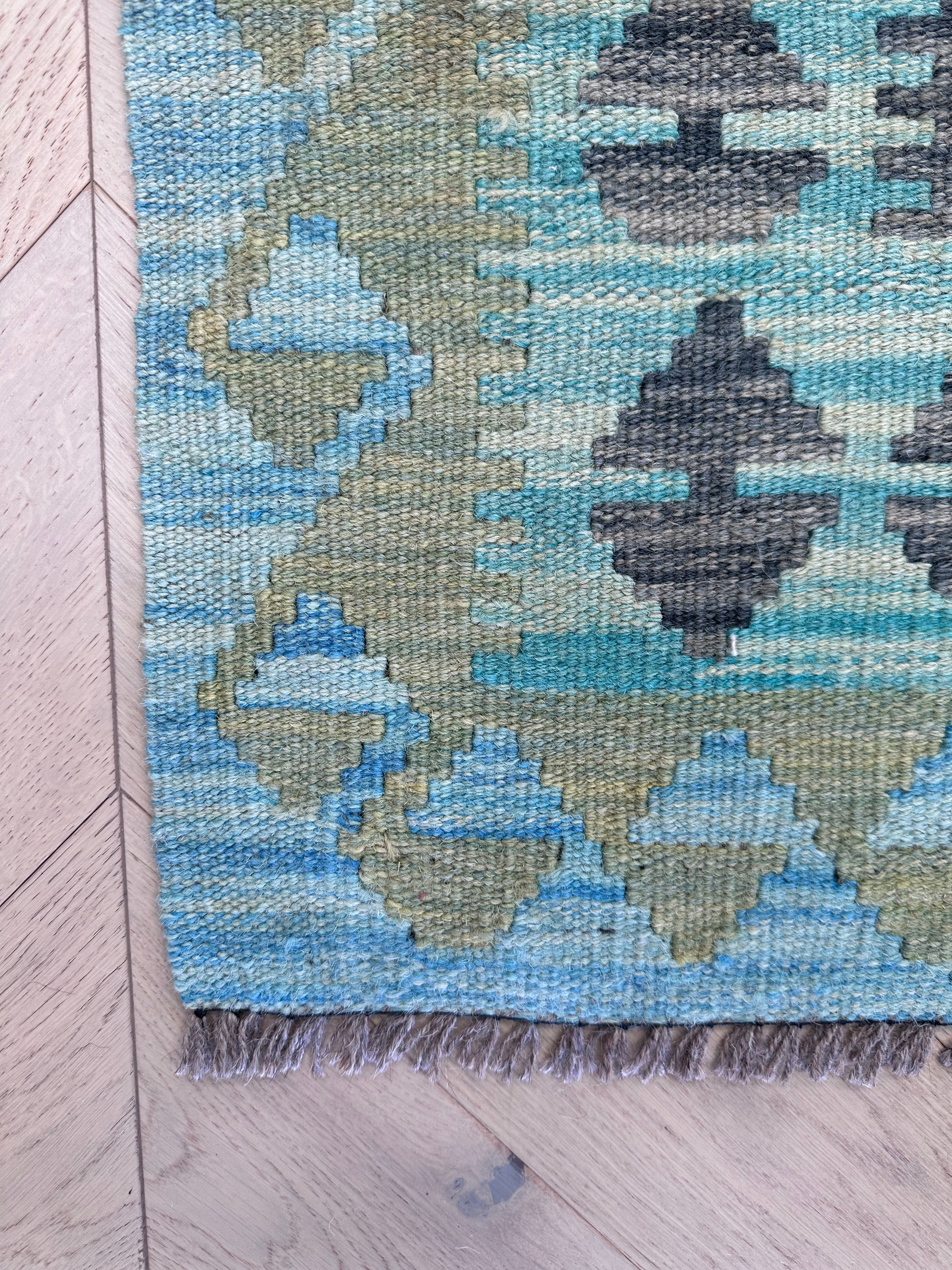 Chobi Afghan Handmade — 2.07 x 1.57