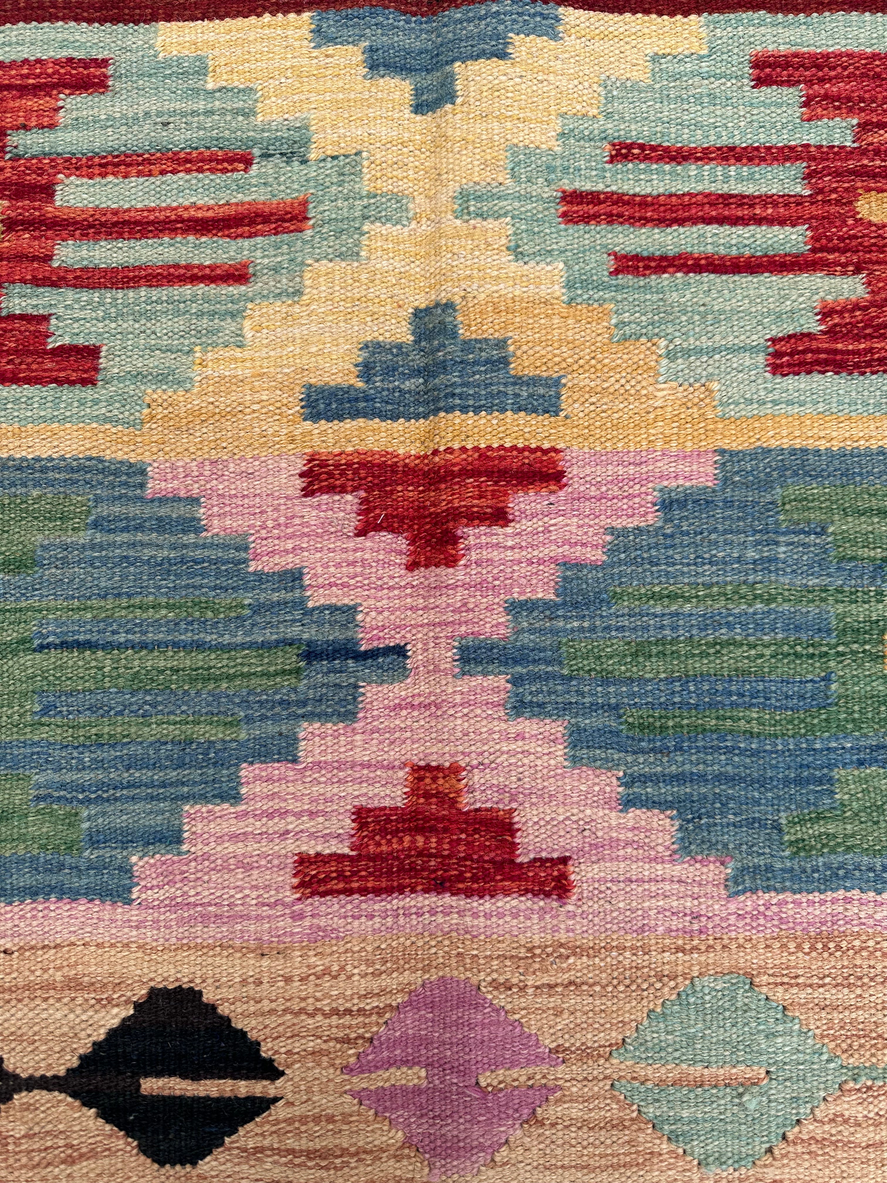 Chobi Afghan Handmade — 2.03 x 1.45