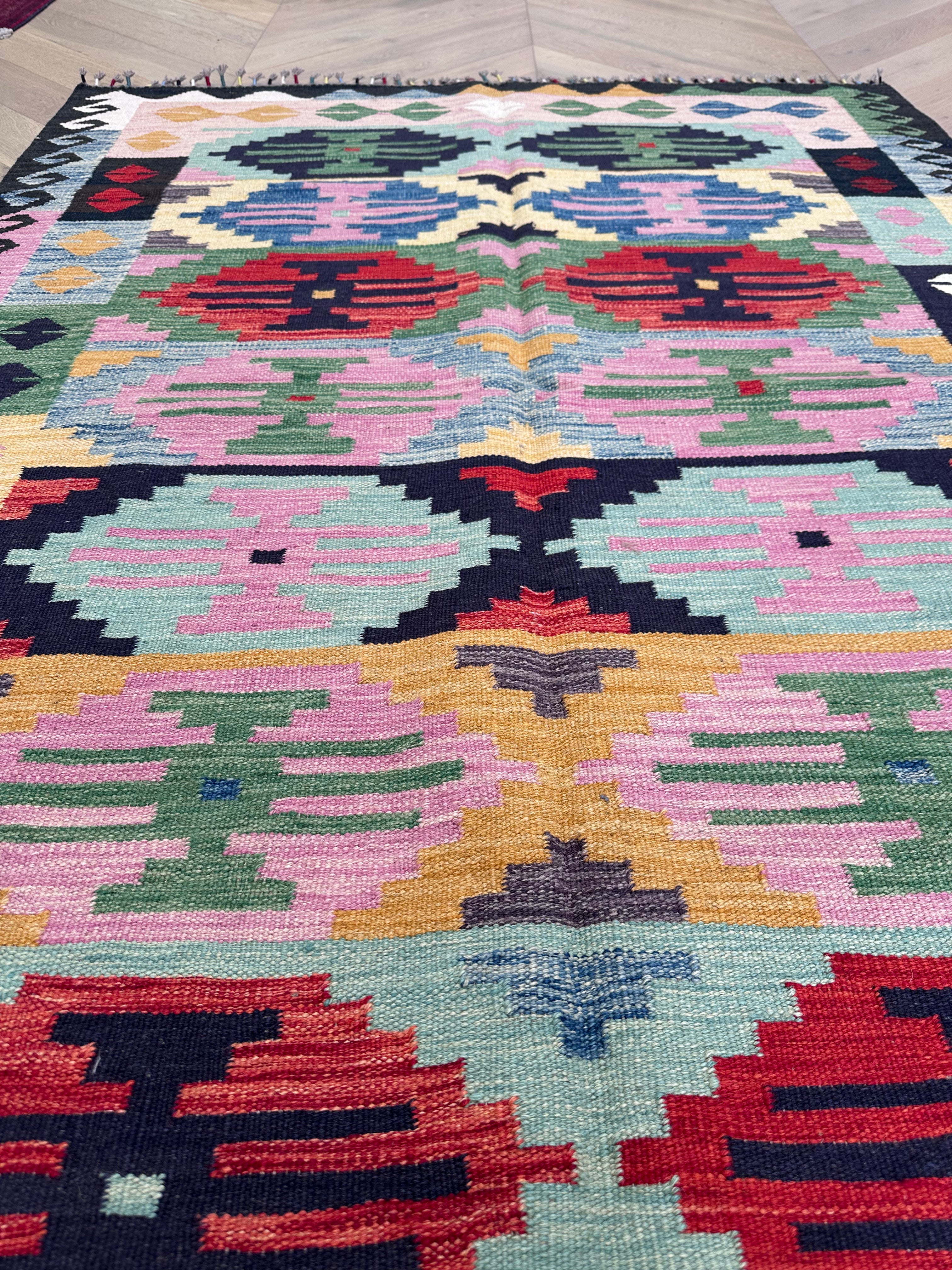 Chobi Afghan Handmade — 2.03 x 1.46