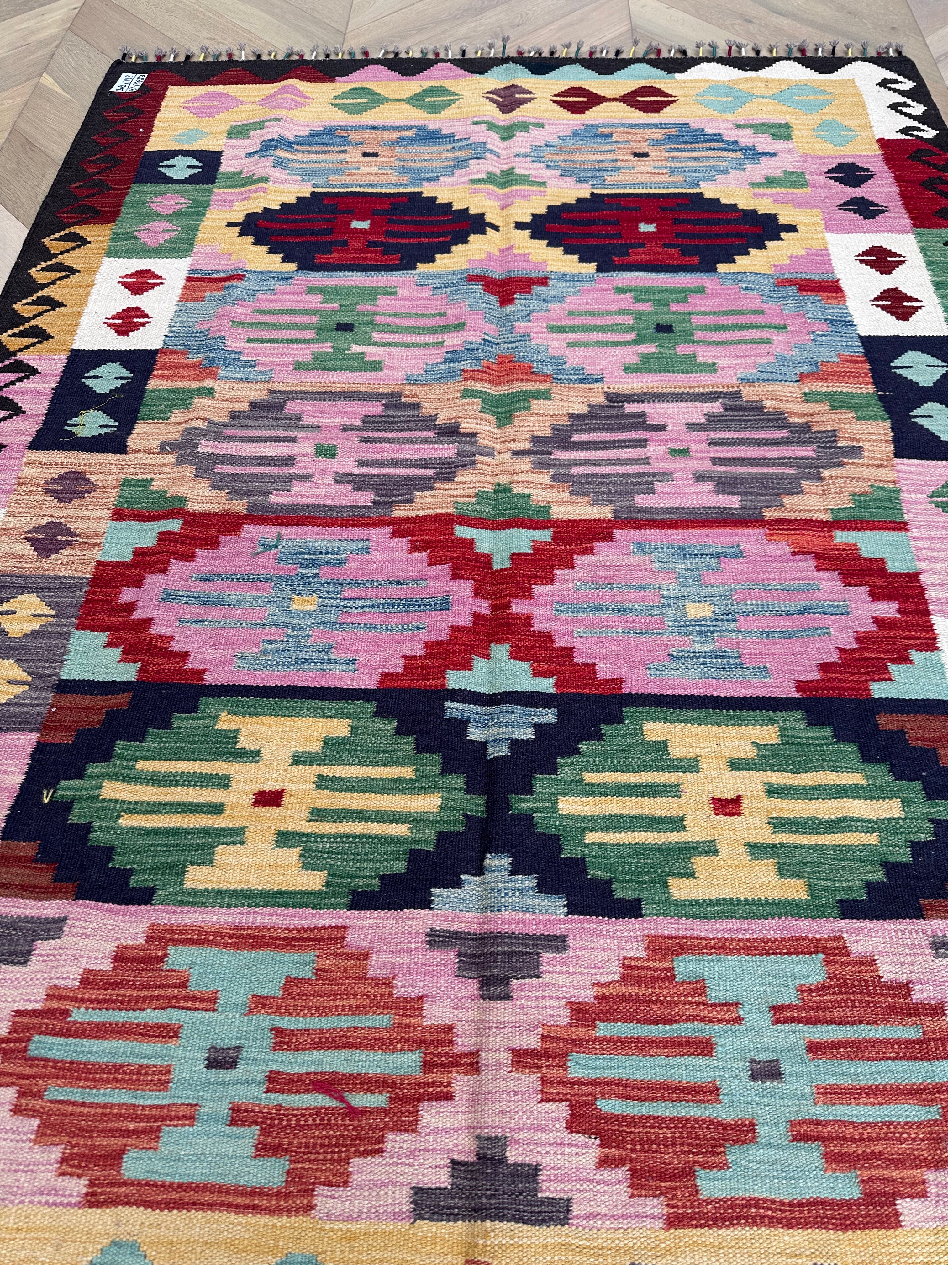 Chobi Afghan Handmade — 2.02 x 1.48
