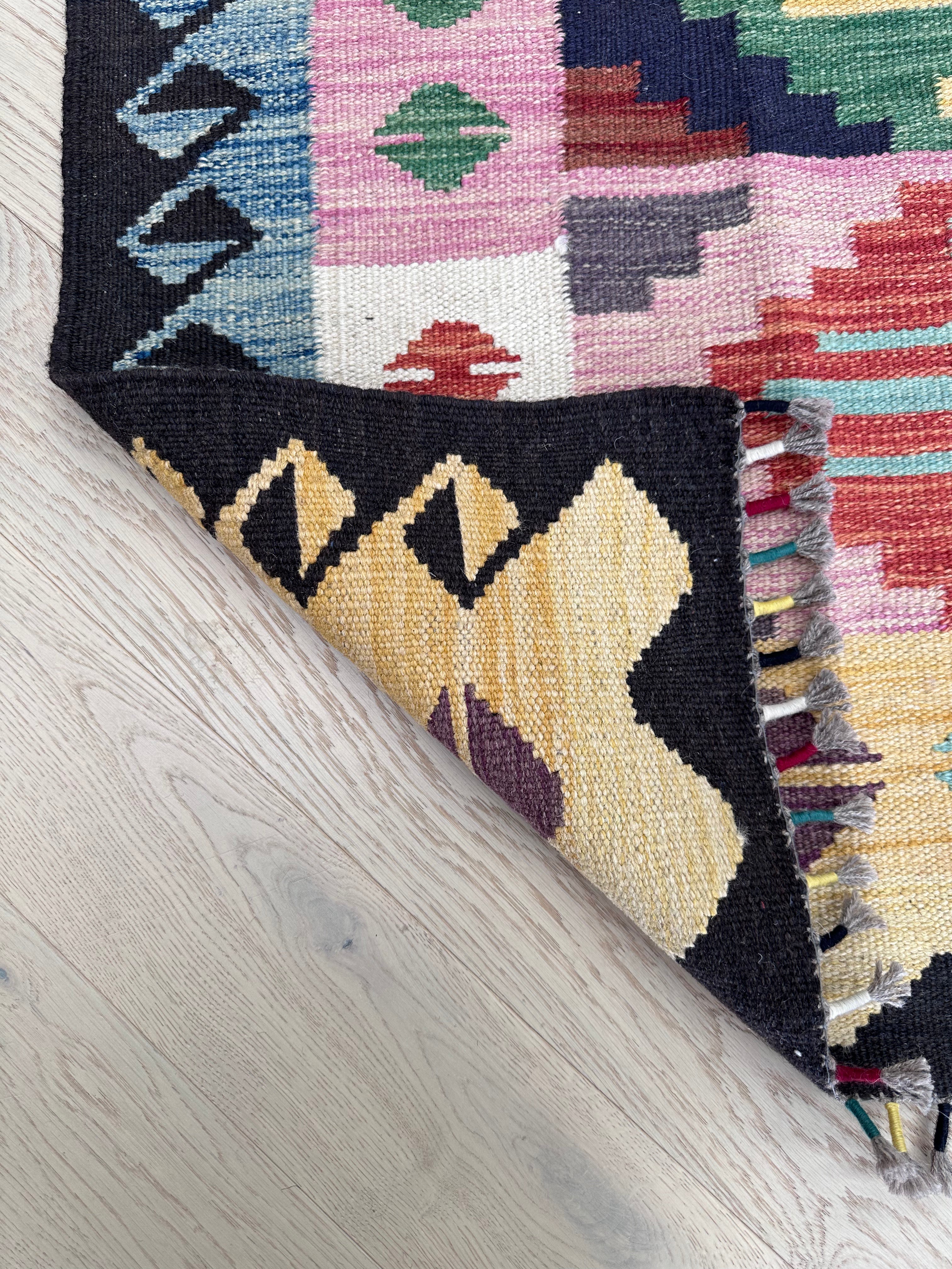Chobi Afghan Handmade — 2.02 x 1.48