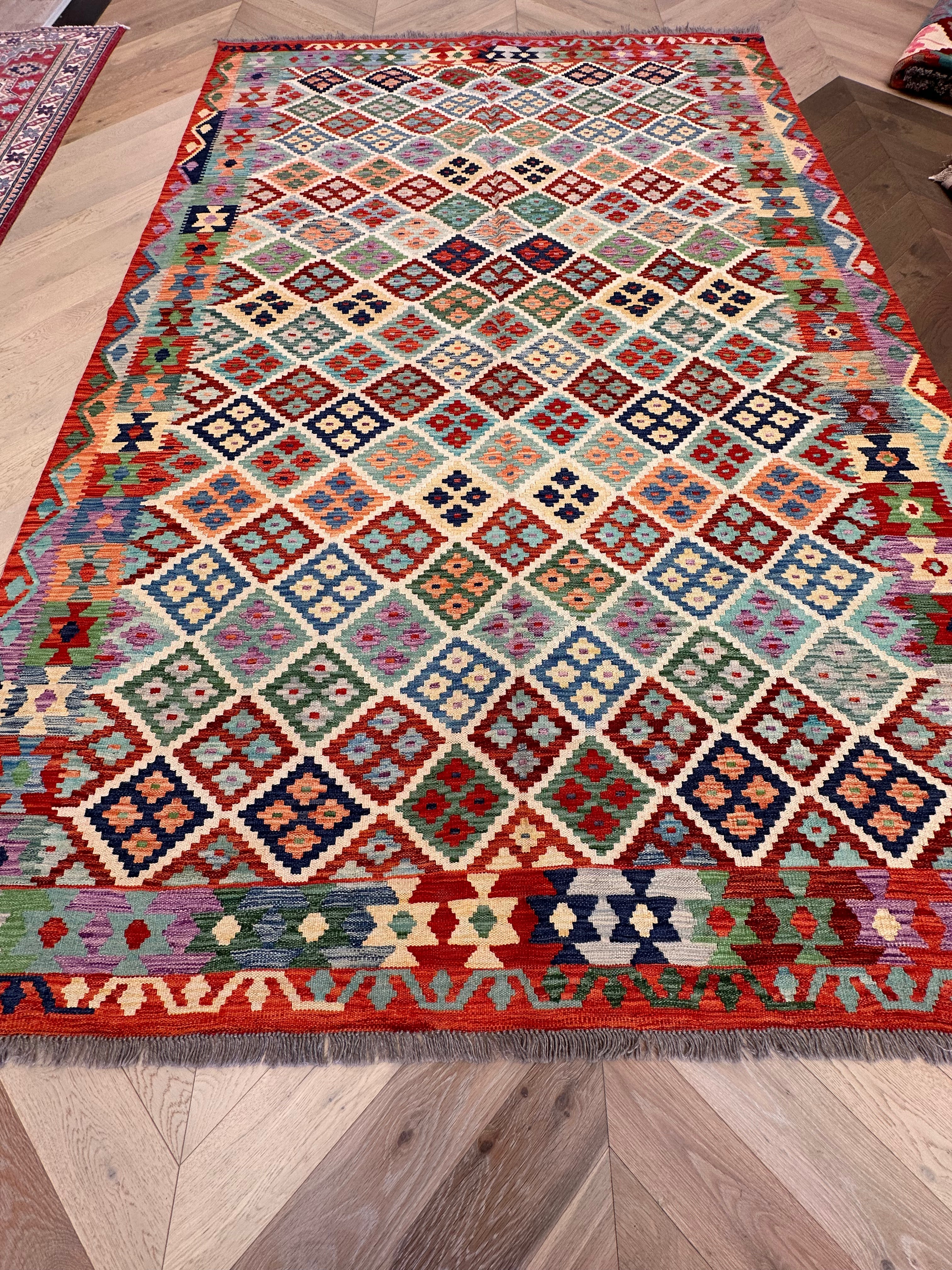 Chobi Afghan Handmade