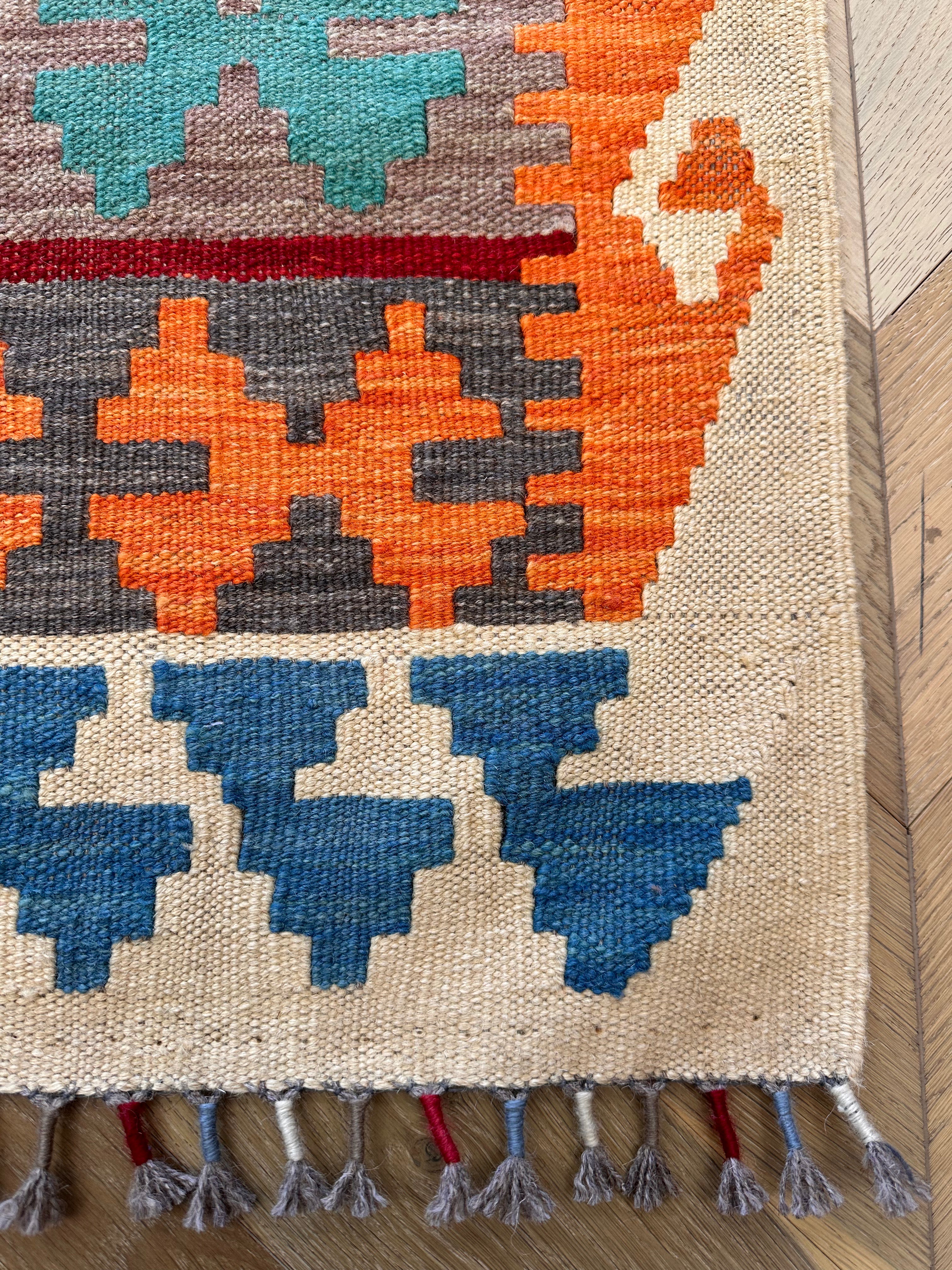 Chobi Afghan Handmade — 2.90 x 1.96