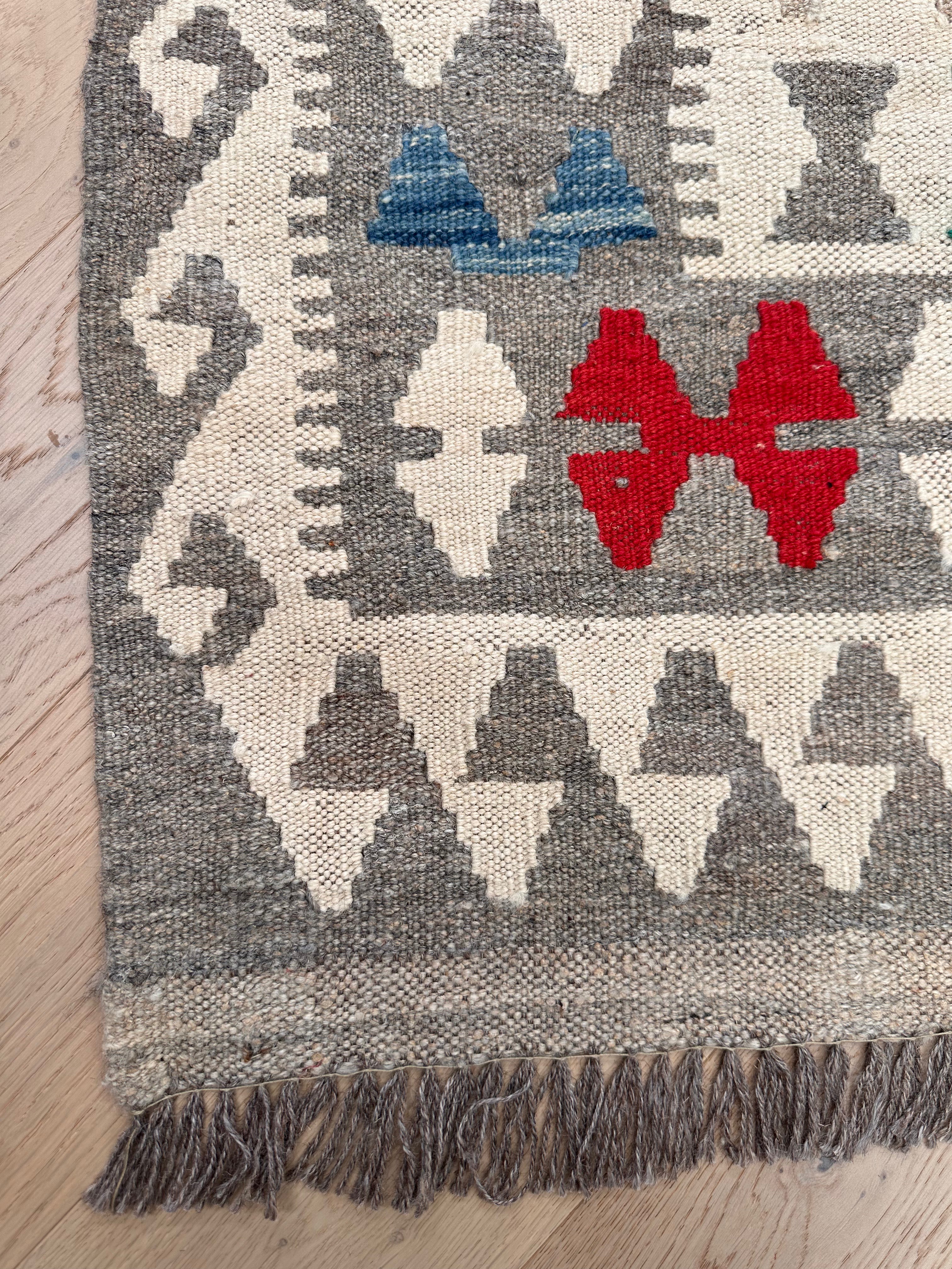 Chobi Afghan Handmade — 2.86 x 2.02