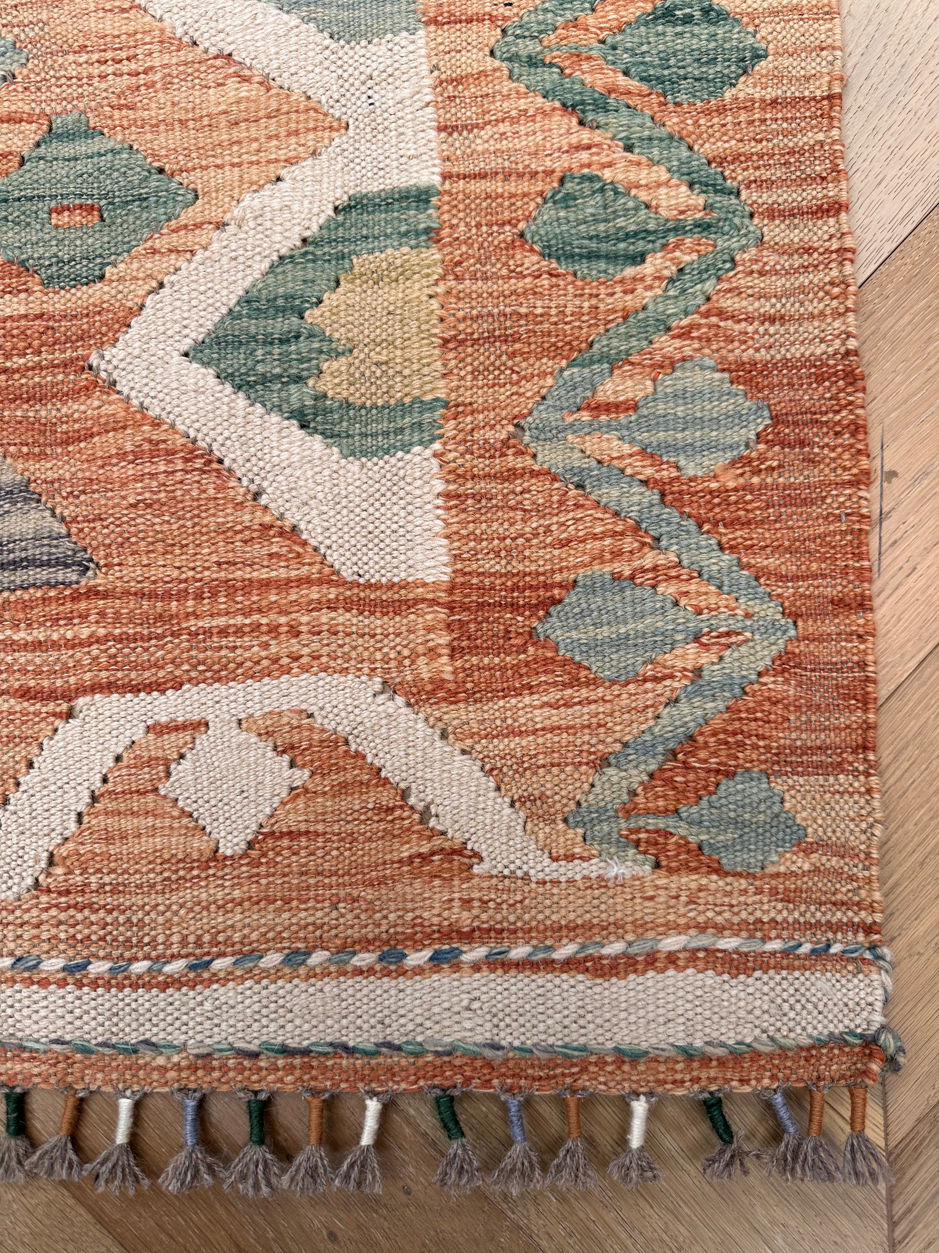 Chobi Afghan Handmade — 2.89 x 2.03