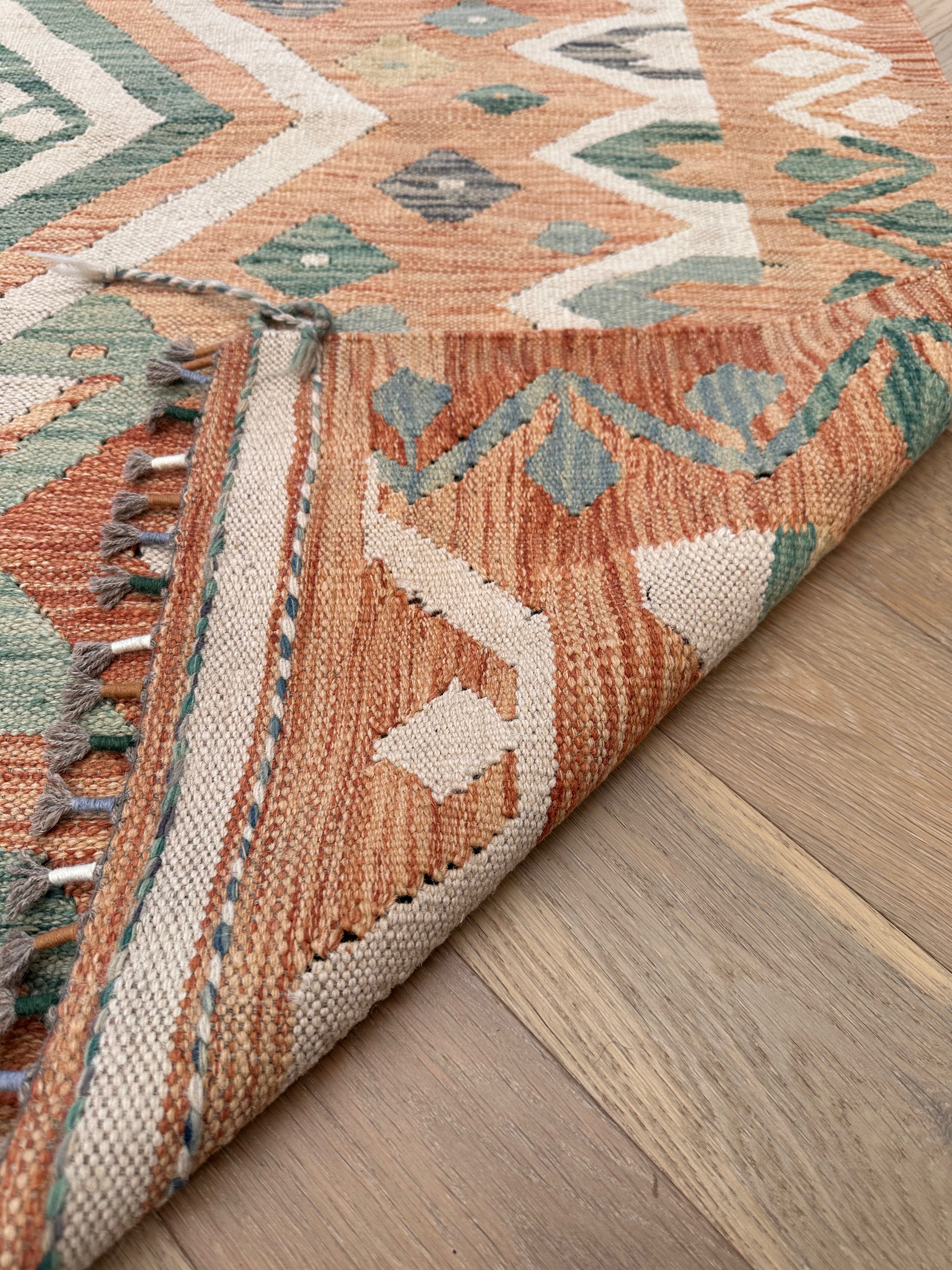 Chobi Afghan Handmade — 2.89 x 2.03