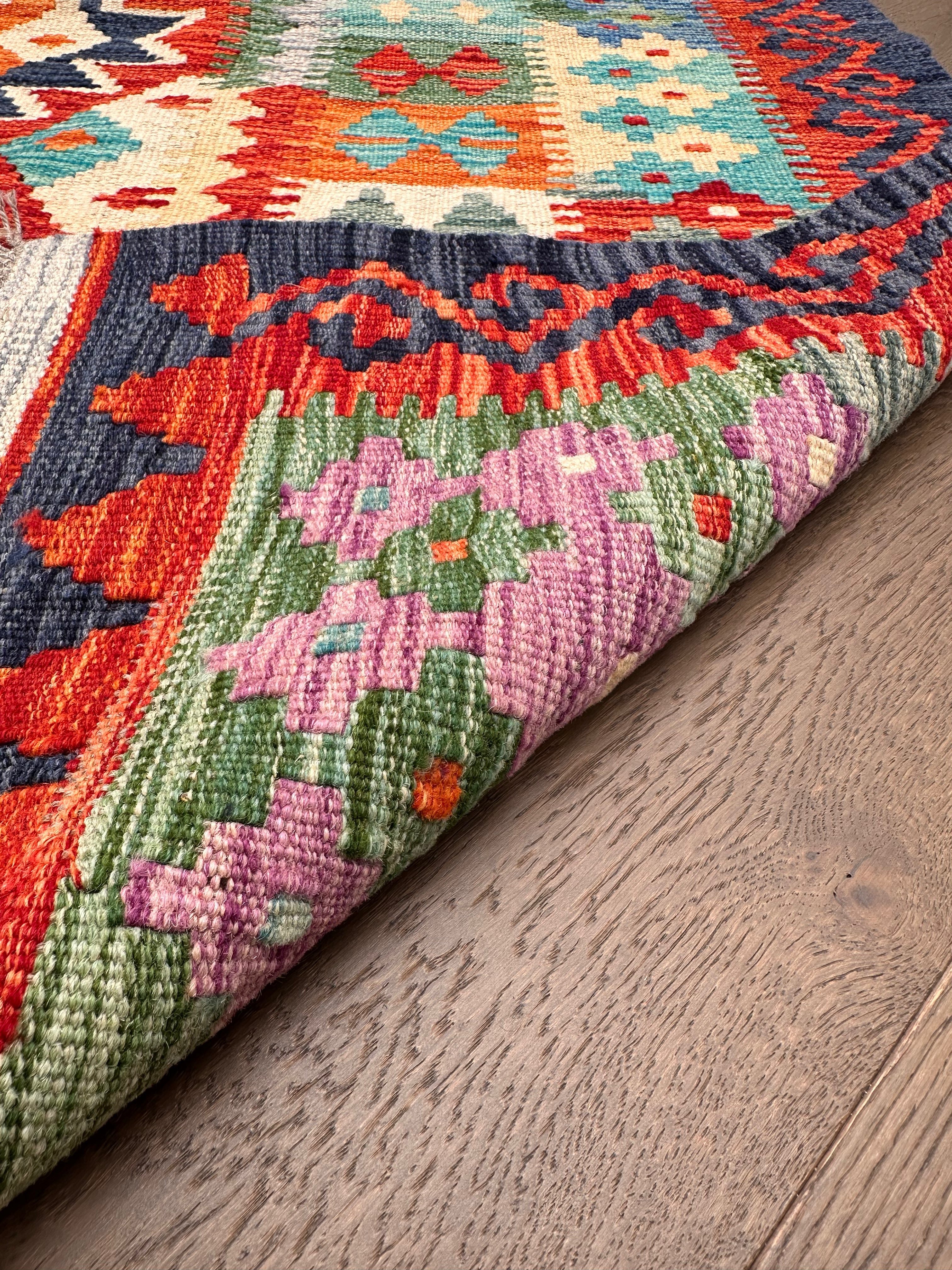 Chobi Afghan Handmade — 2.94 x 2.03