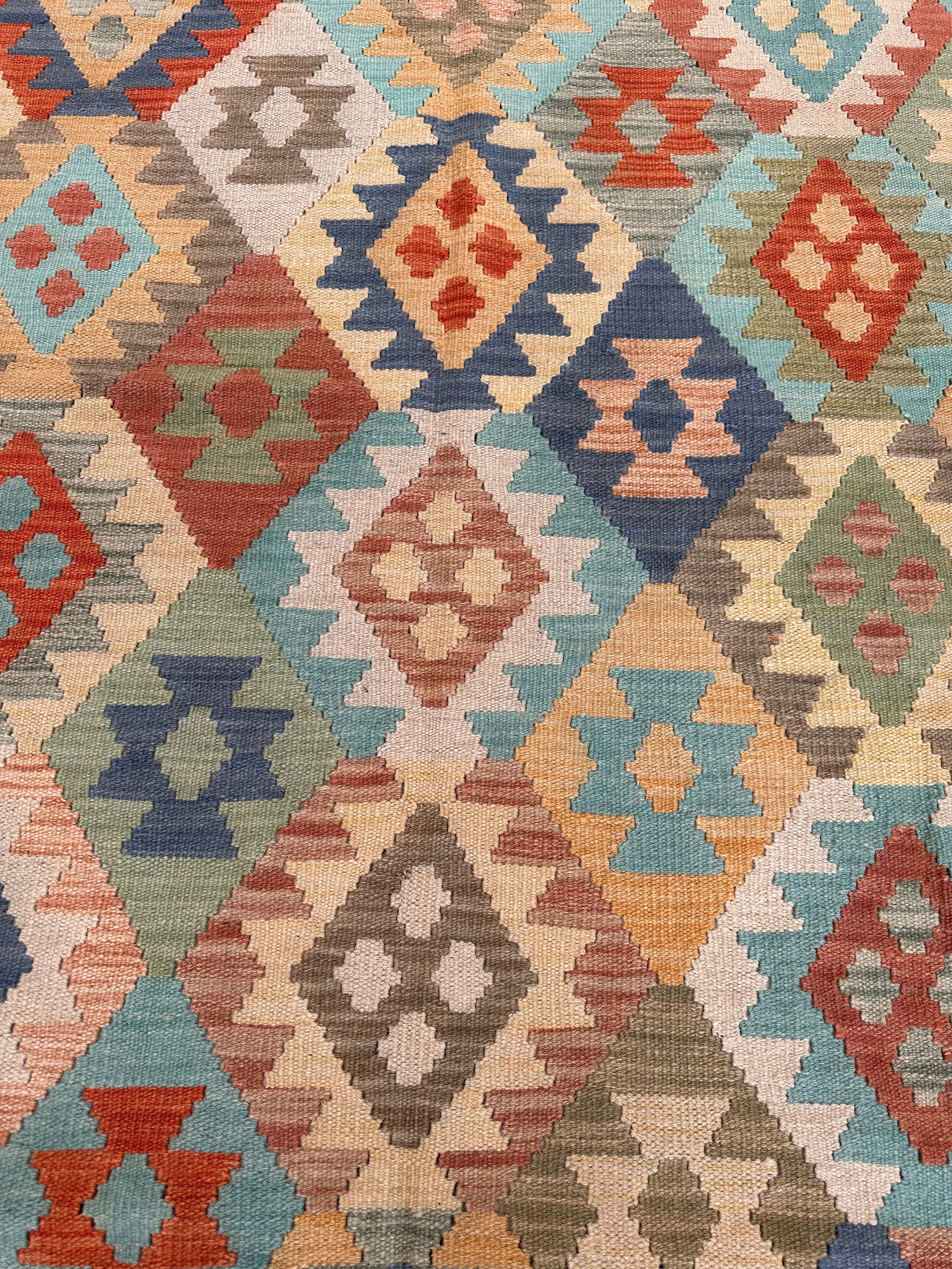 Chobi Afghan Handmade — 2.84 x 2.10