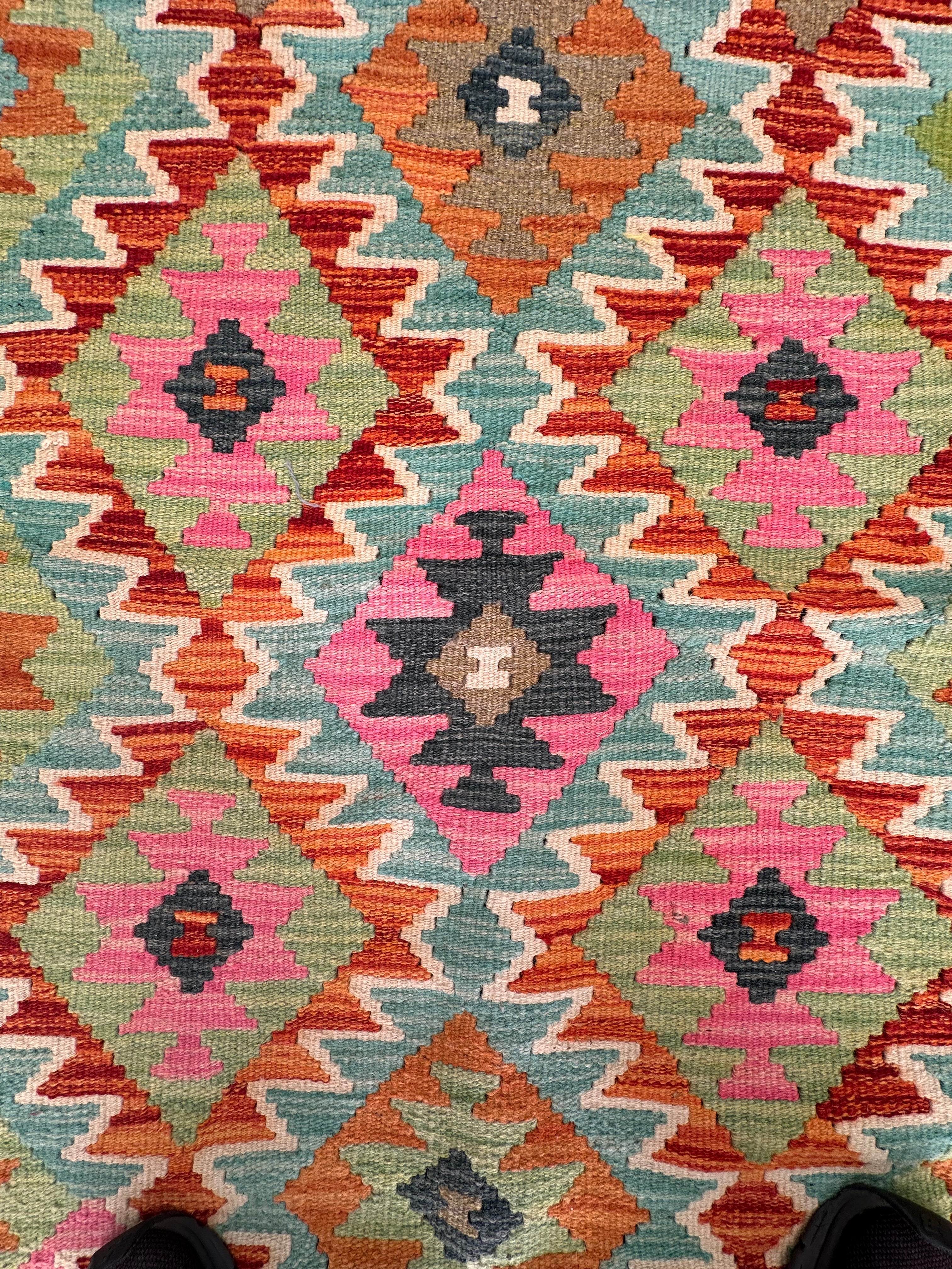 Chobi Afghan Handmade — 1.74 x 1.29
