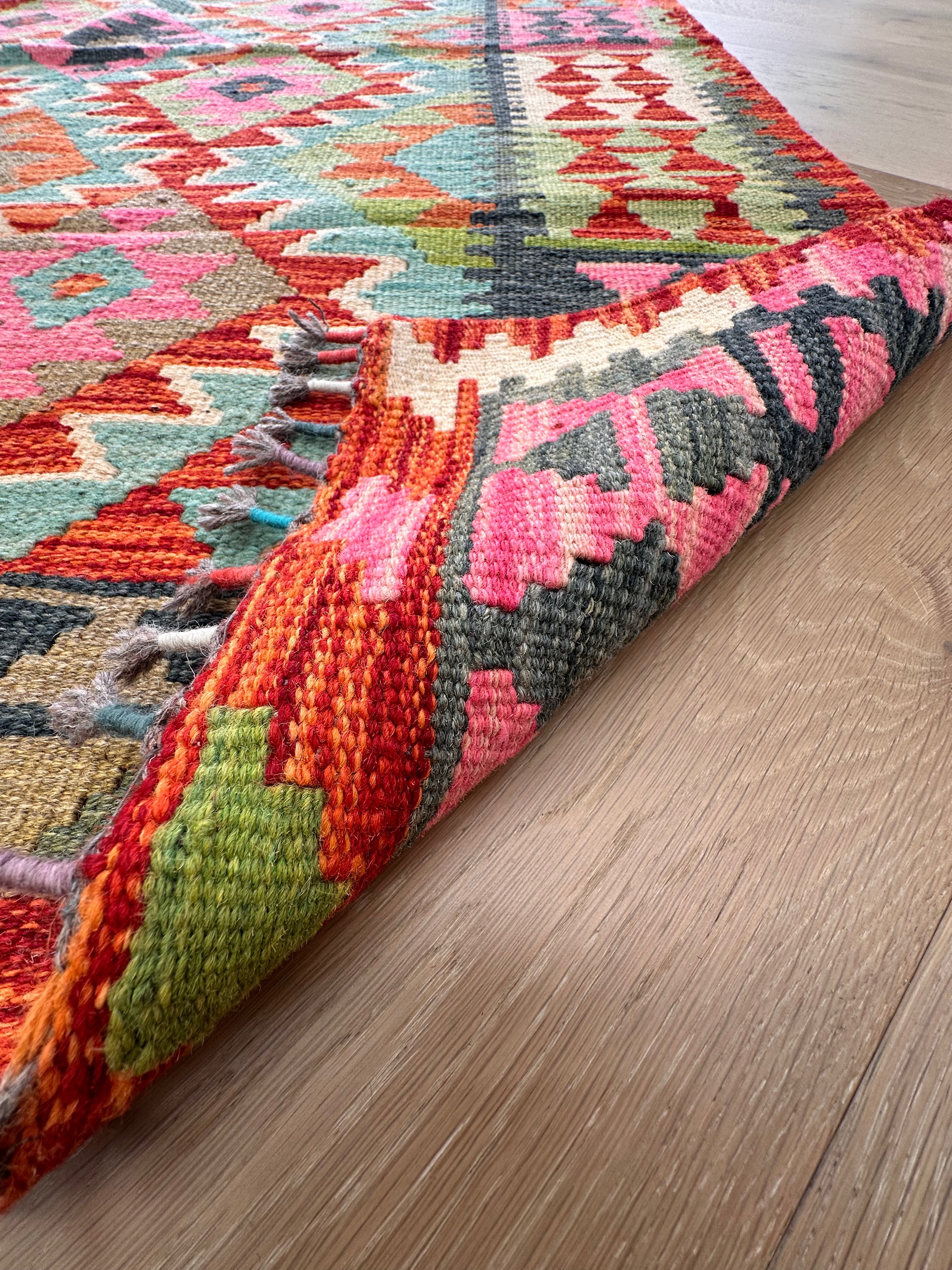 Chobi Afghan Handmade — 1.74 x 1.29