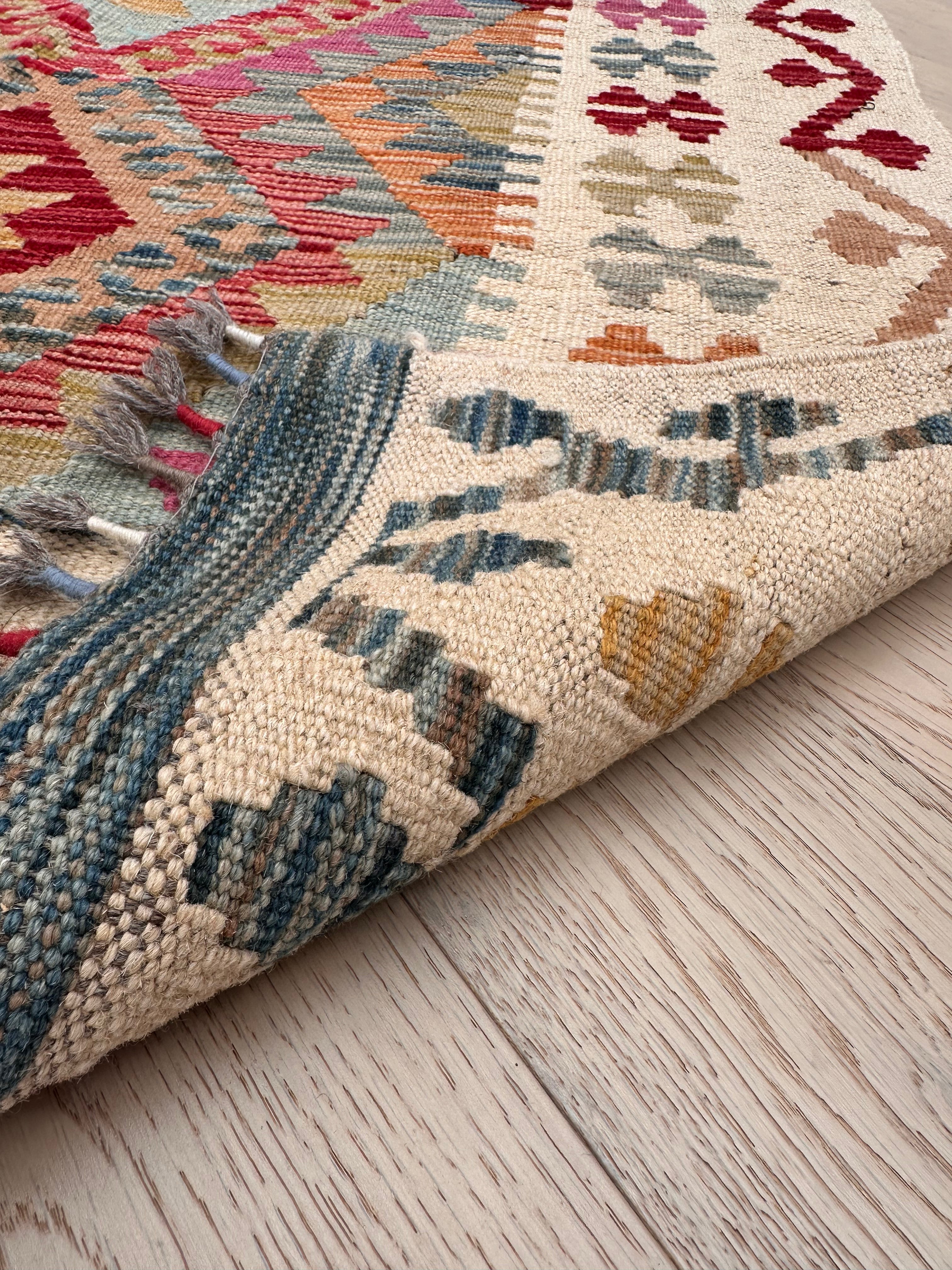 Chobi Afghan Handmade — 1.61 x 0.98
