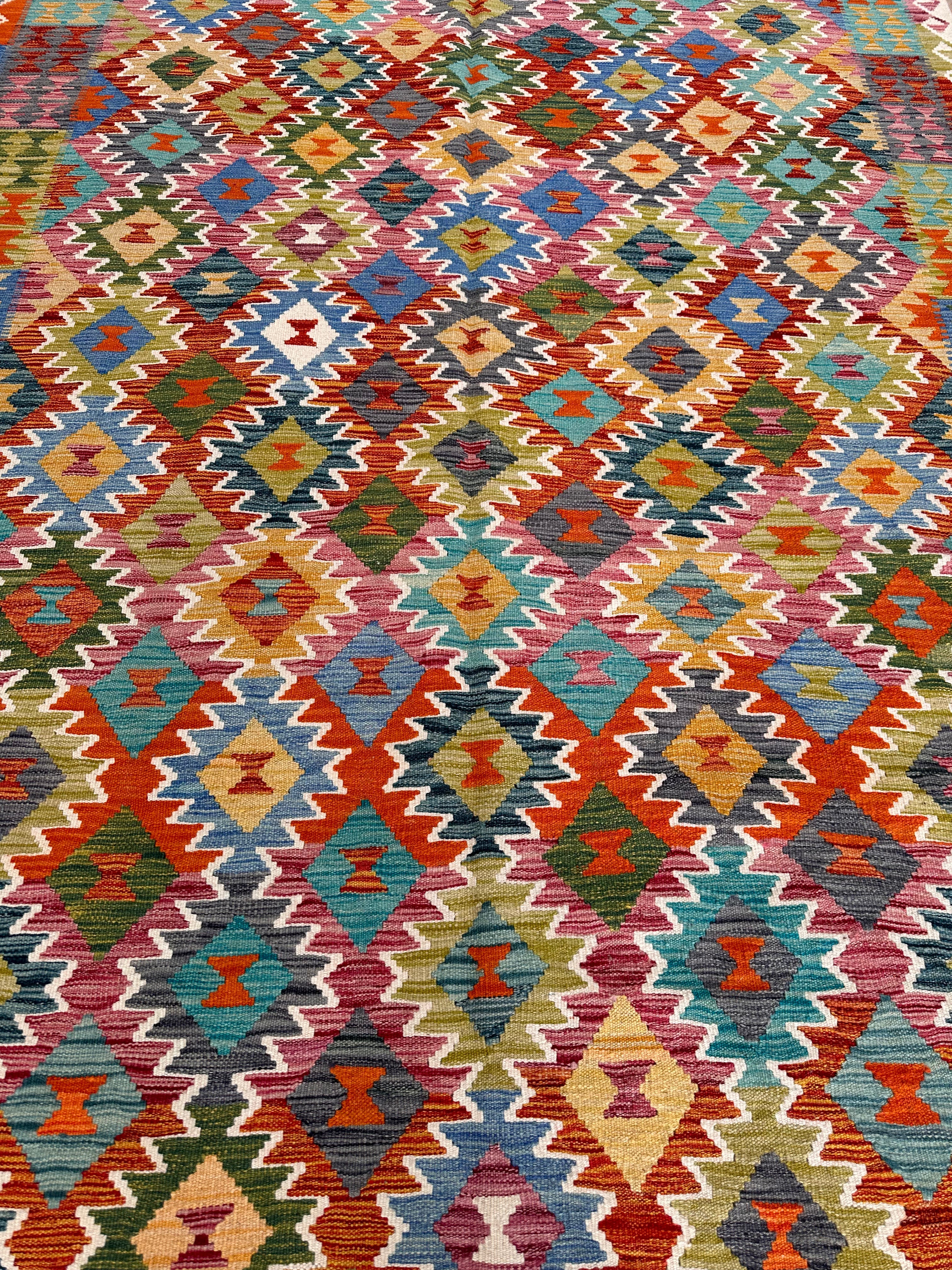 Chobi Afghan Handmade — 2.94 x 1.97