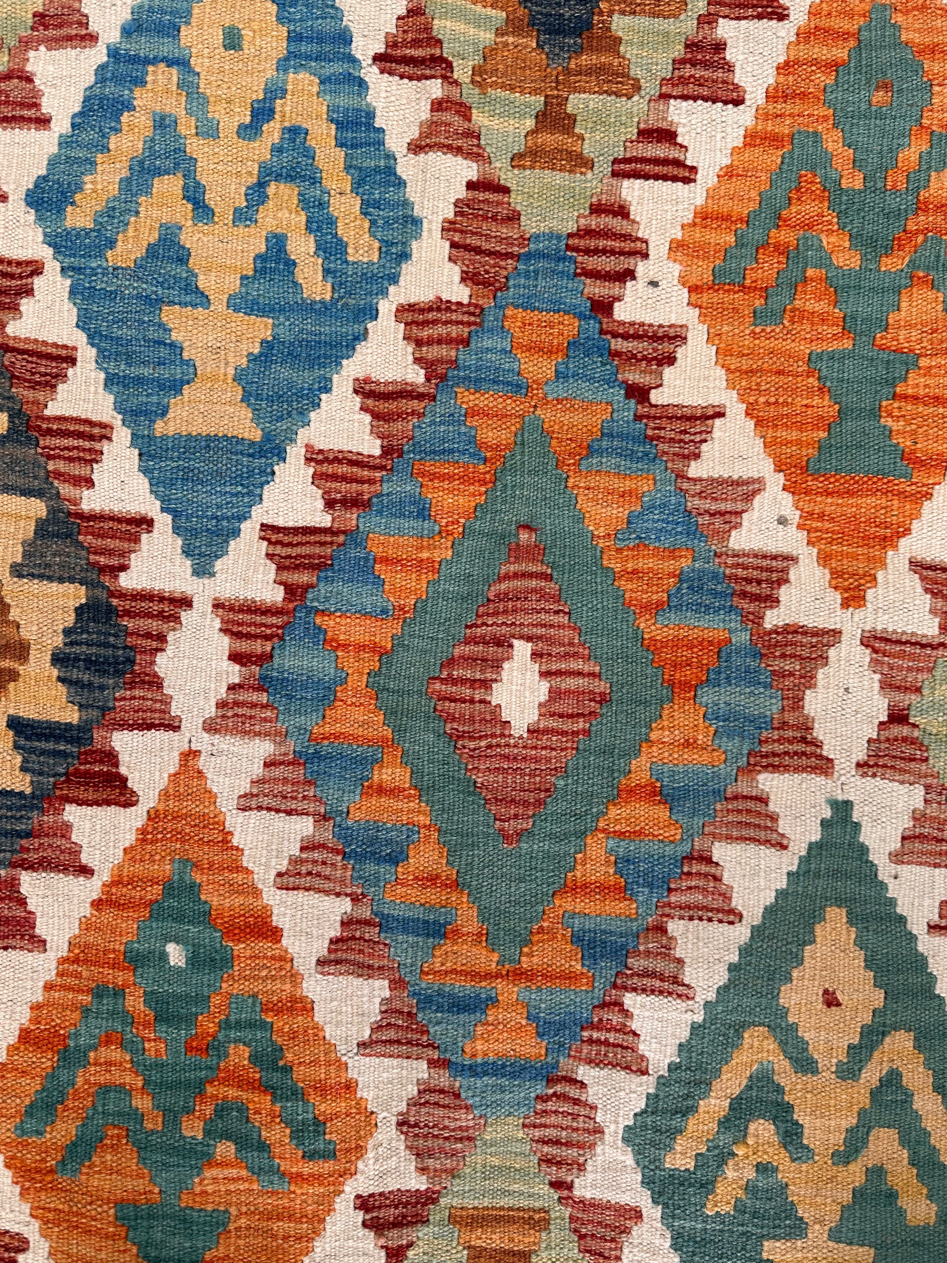 Chobi Afghan Handmade — 2.90 x 2.01