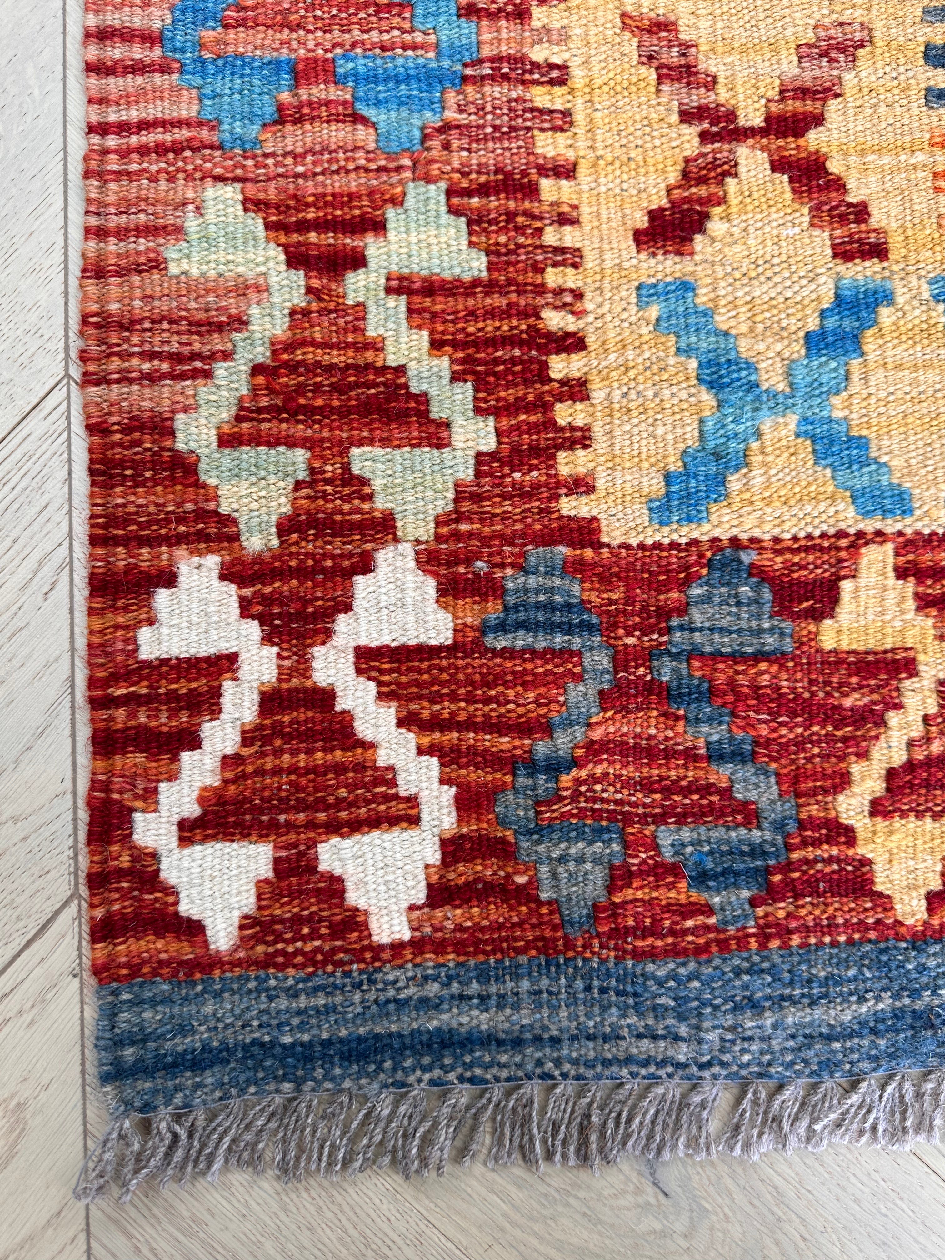 Chobi Afghan Handmade — 2.90 x 2.01