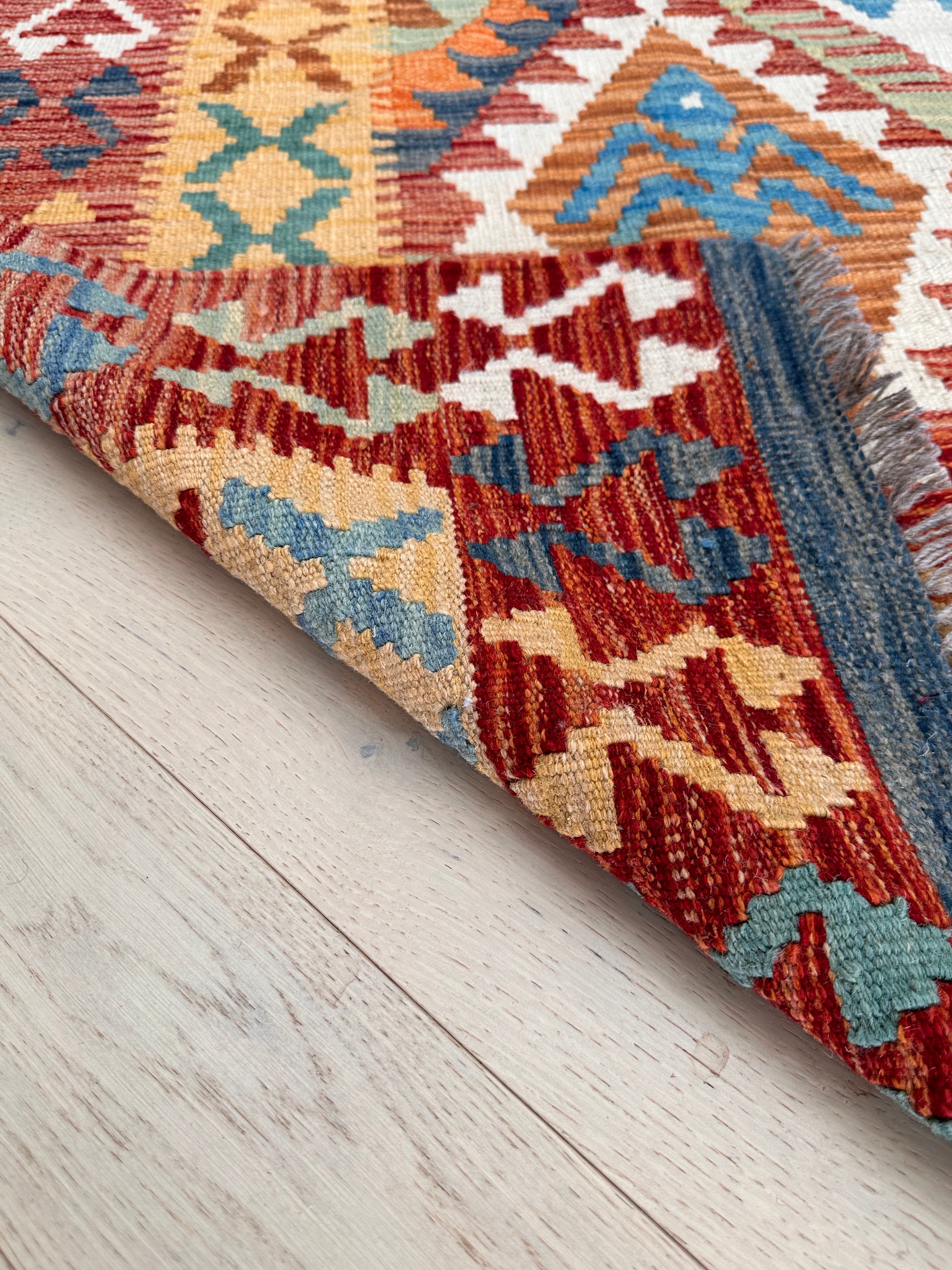 Chobi Afghan Handmade — 2.90 x 2.01